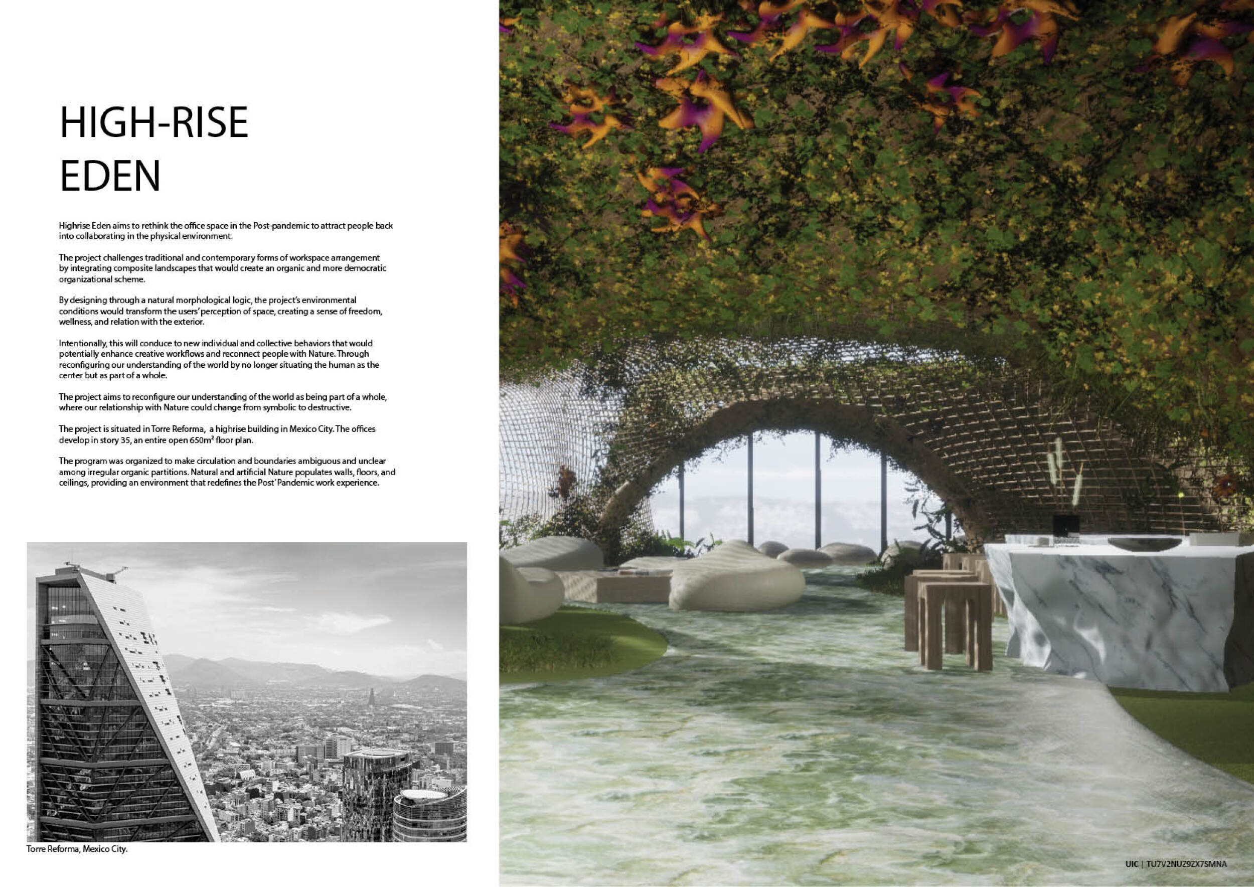 Integration Withnature Architecture project // Organic Partitions and Nature Integration in a ...