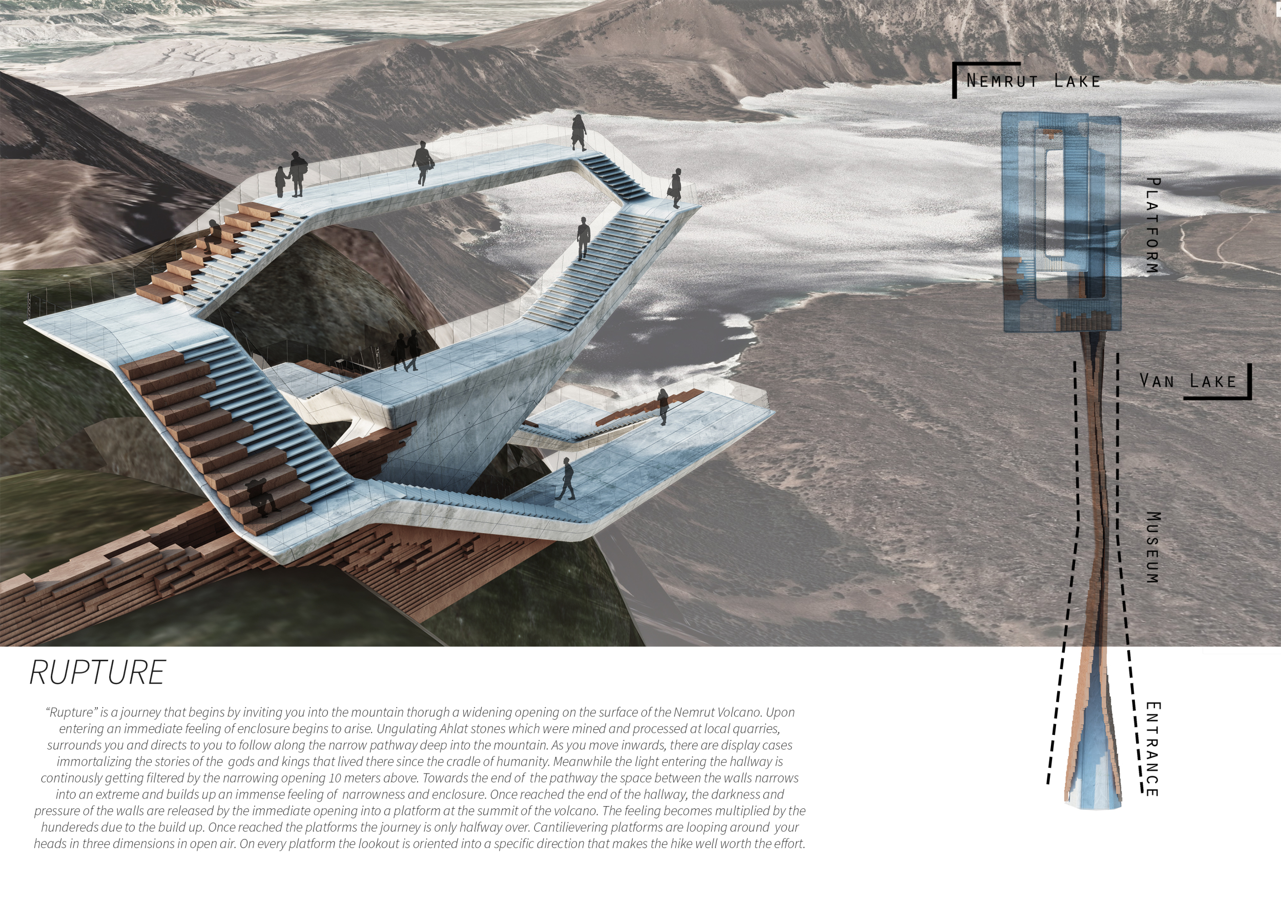Architecture project // Local Stone and Reinforced Concrete Structure ...