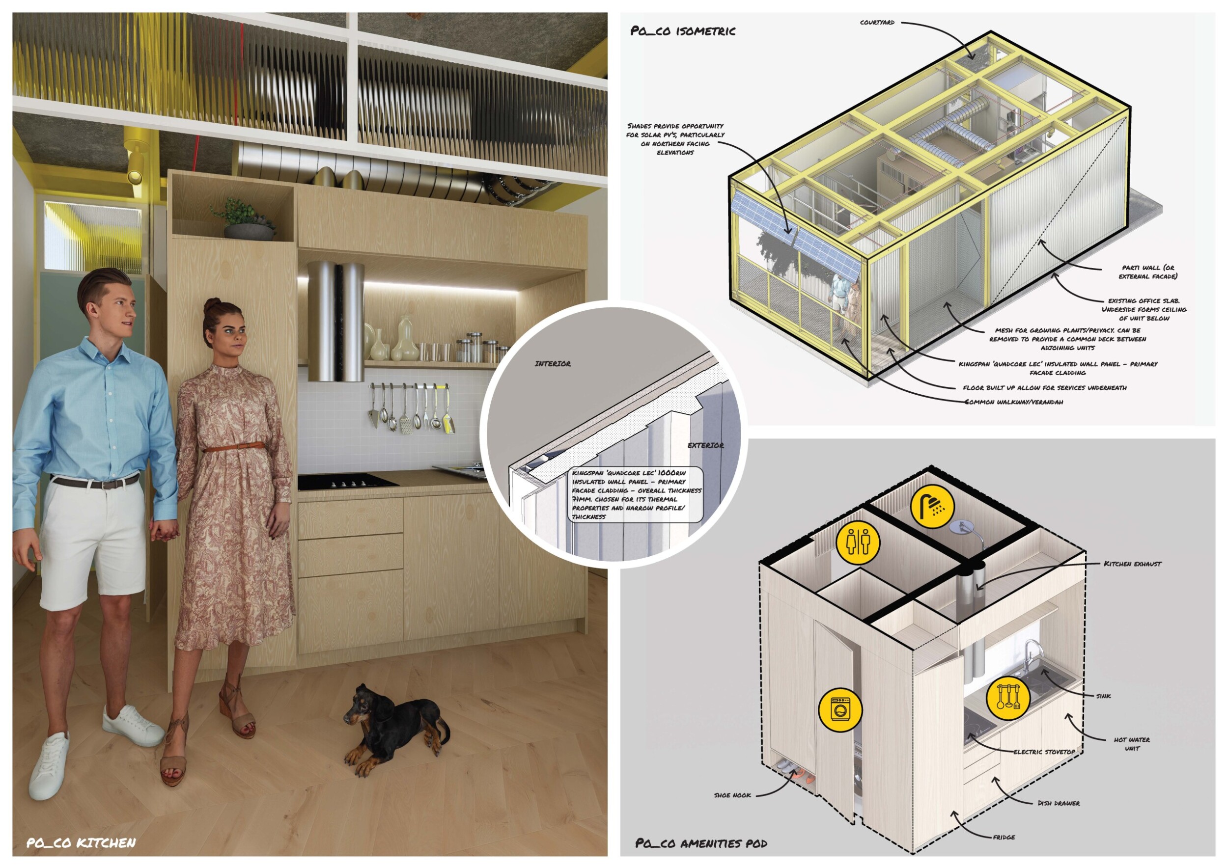 Architecture project // Sustainable Housing Crafted from Engineered ...