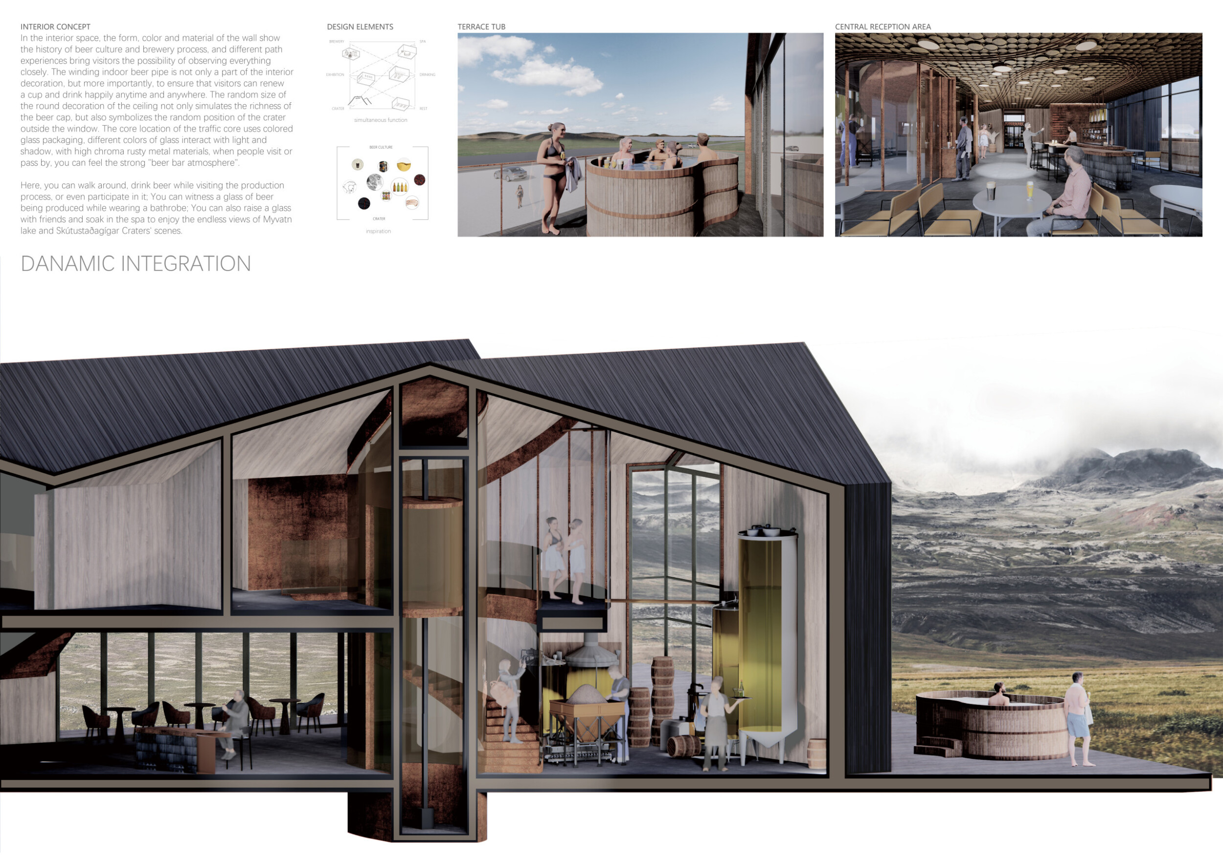 Architecture project // Charred Timber Integration with Steel Accents ...