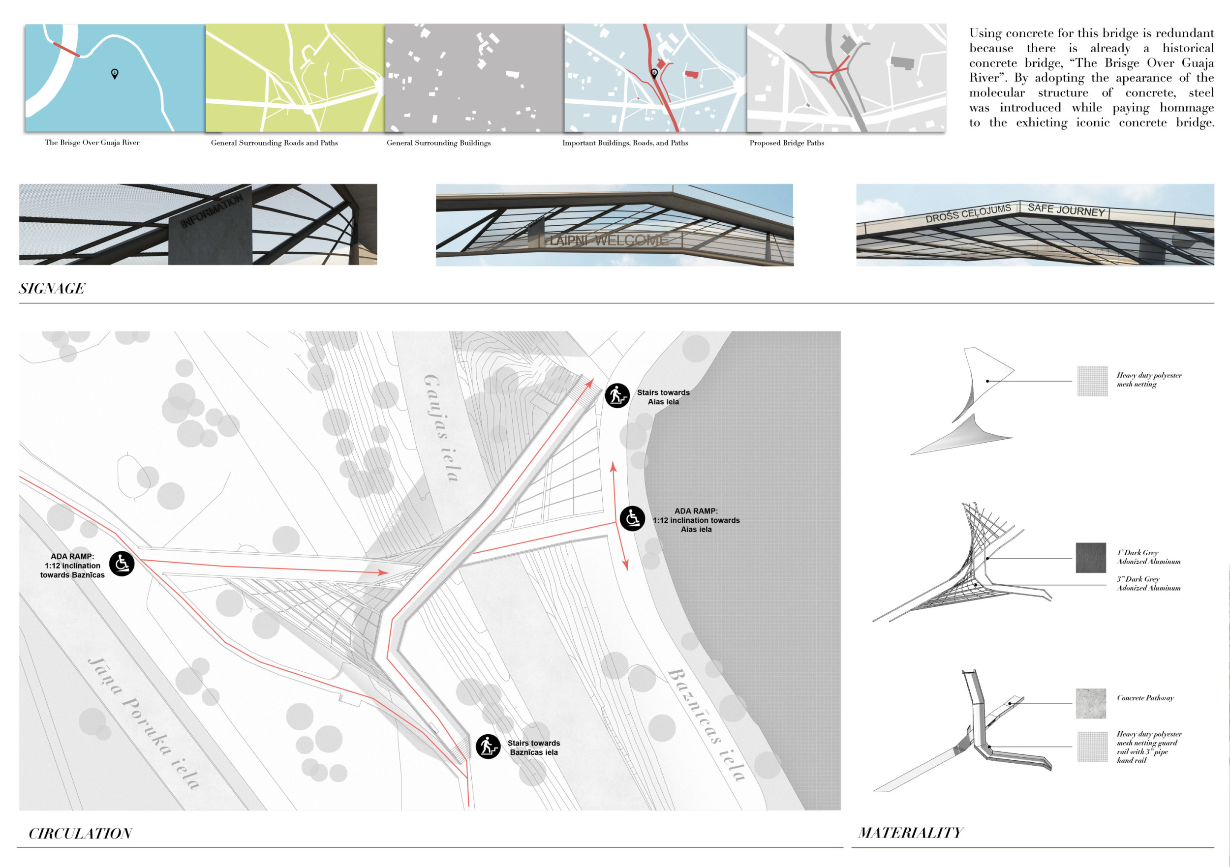 Architecture project // Wood and Concrete Pathway Enhancing Public ...