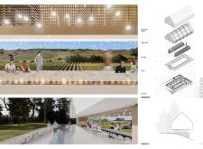 3rd Prize Winner + 
BB STUDENT AWARDwineroom architecture competition winners