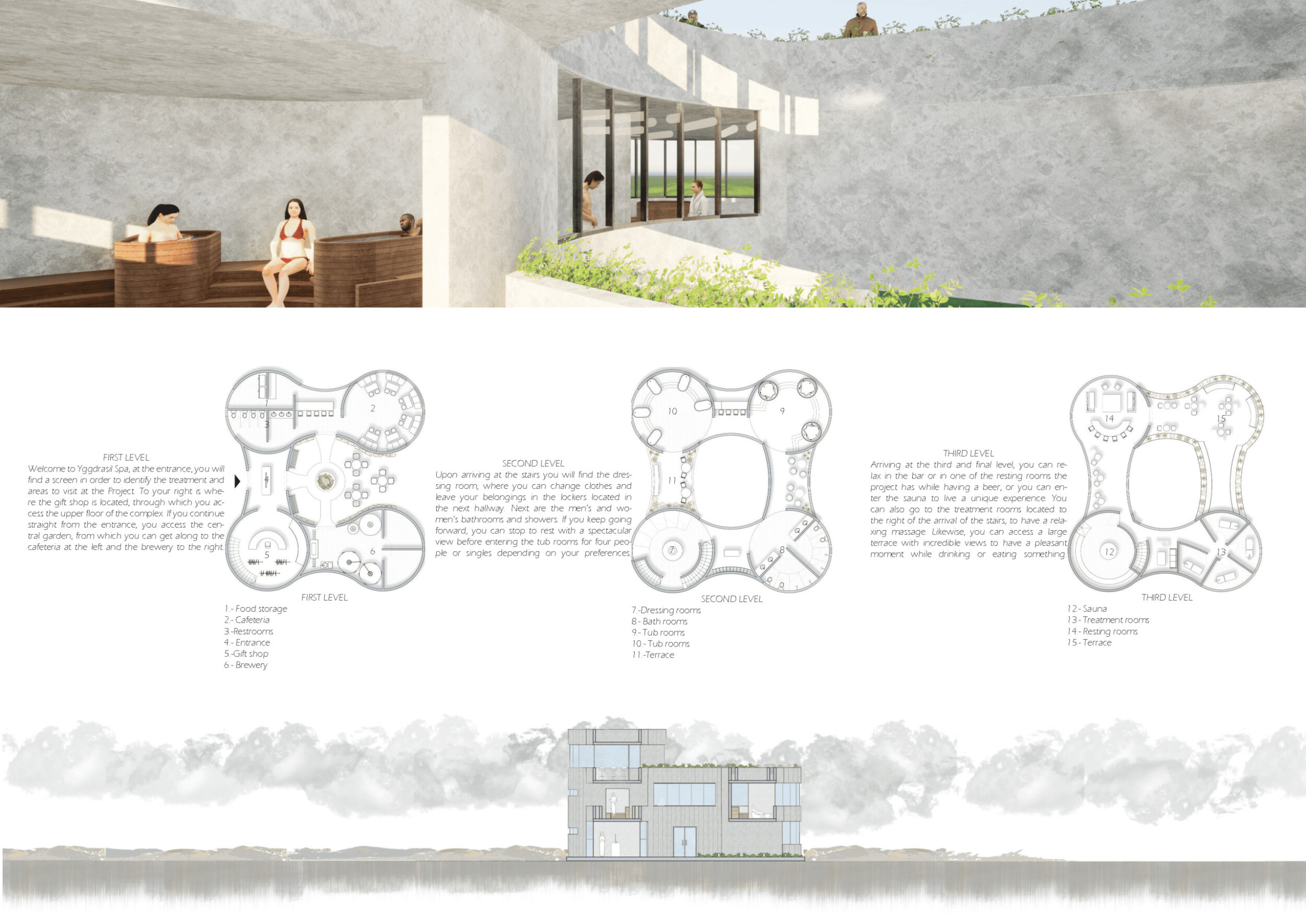 Architecture project // Circular Modules Crafted with Structural Glass ...