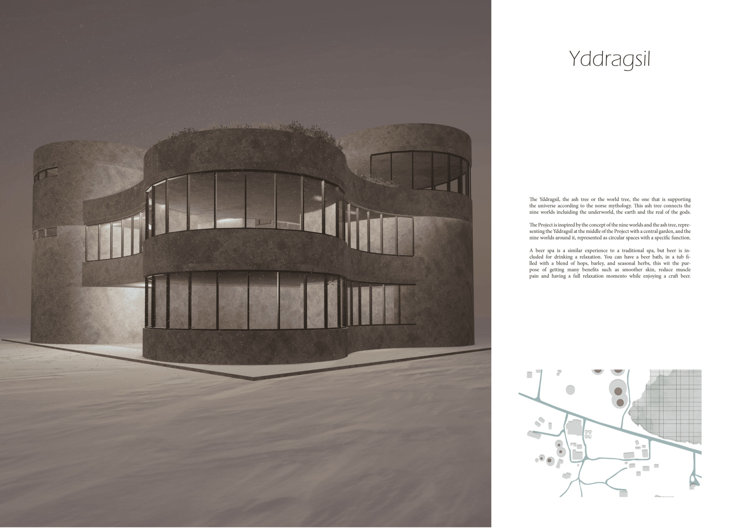 Architecture project // Circular Modules Crafted with Structural Glass ...