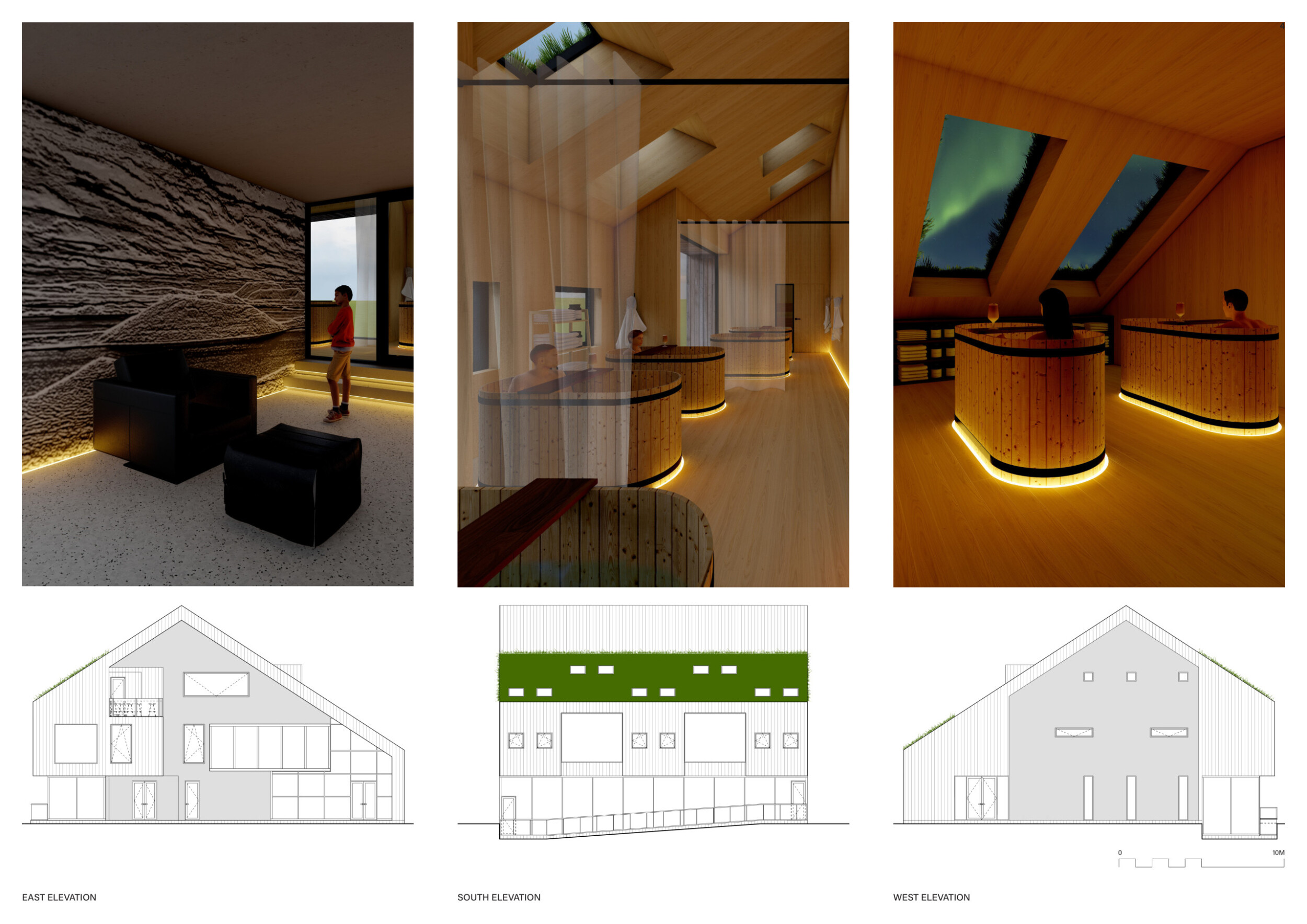 Architecture project // Bas-Relief Art and Sustainable Turf Roofs ...