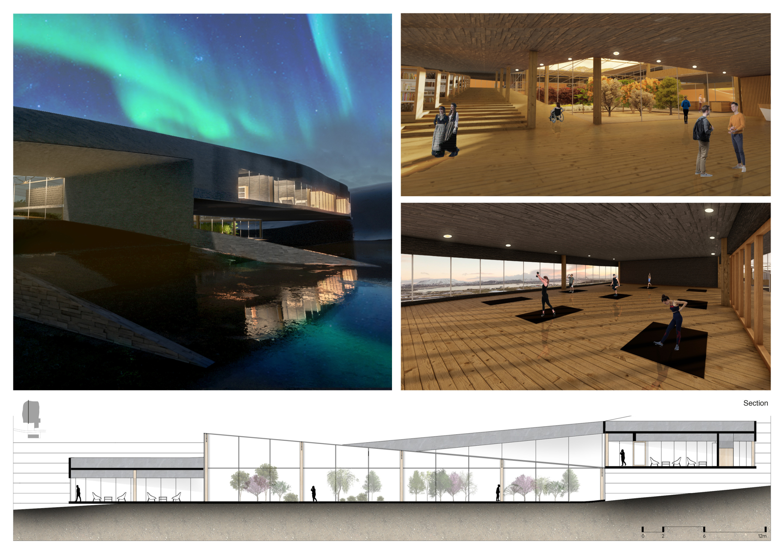 Architecture project // Basalt Cladding and Engineered Wood Form a ...