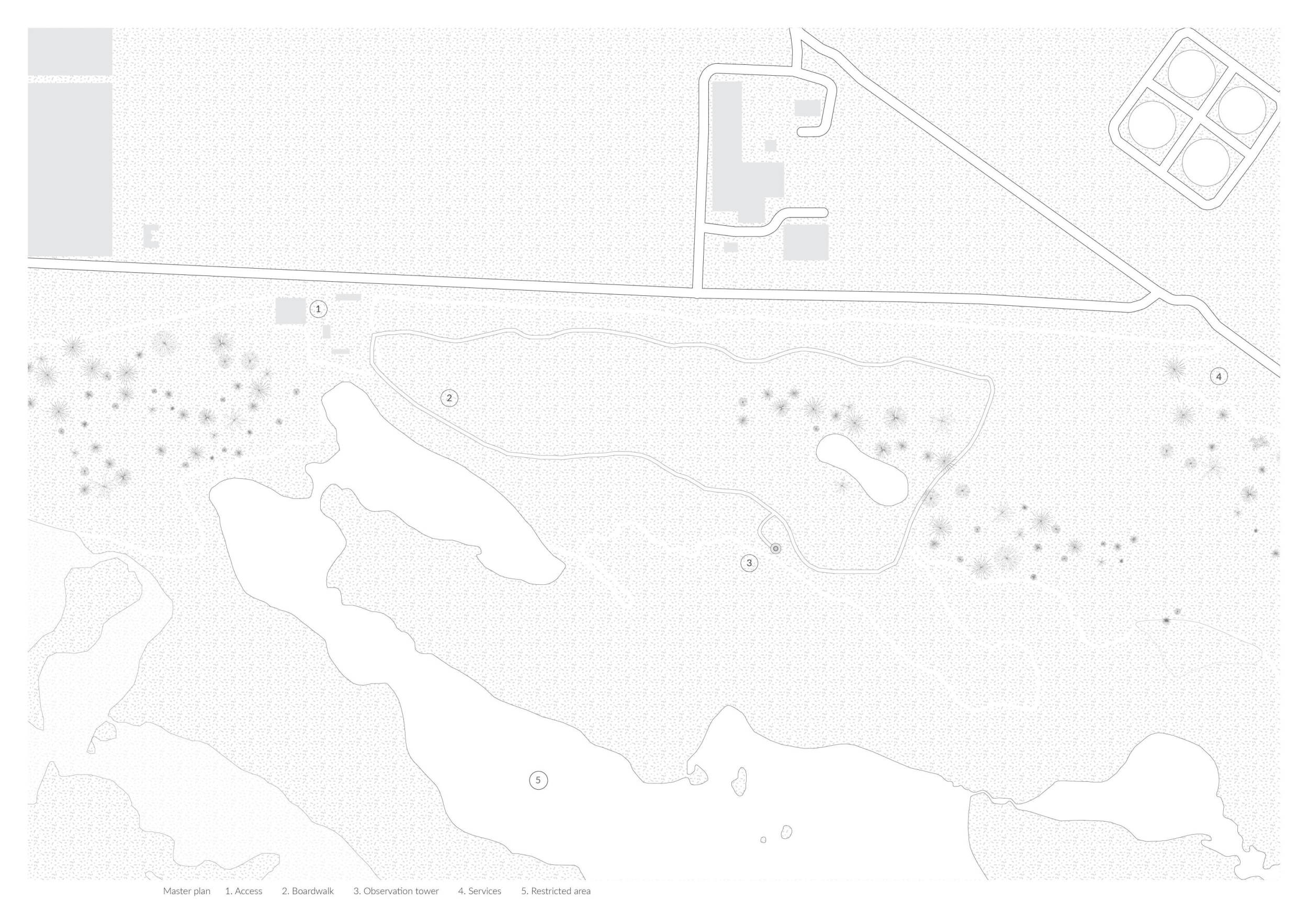 Architecture project // Cylindrical Structure Crafted from Desert Sand ...