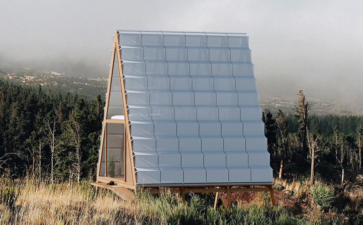 Sleeping Pods 
on a Cliff
