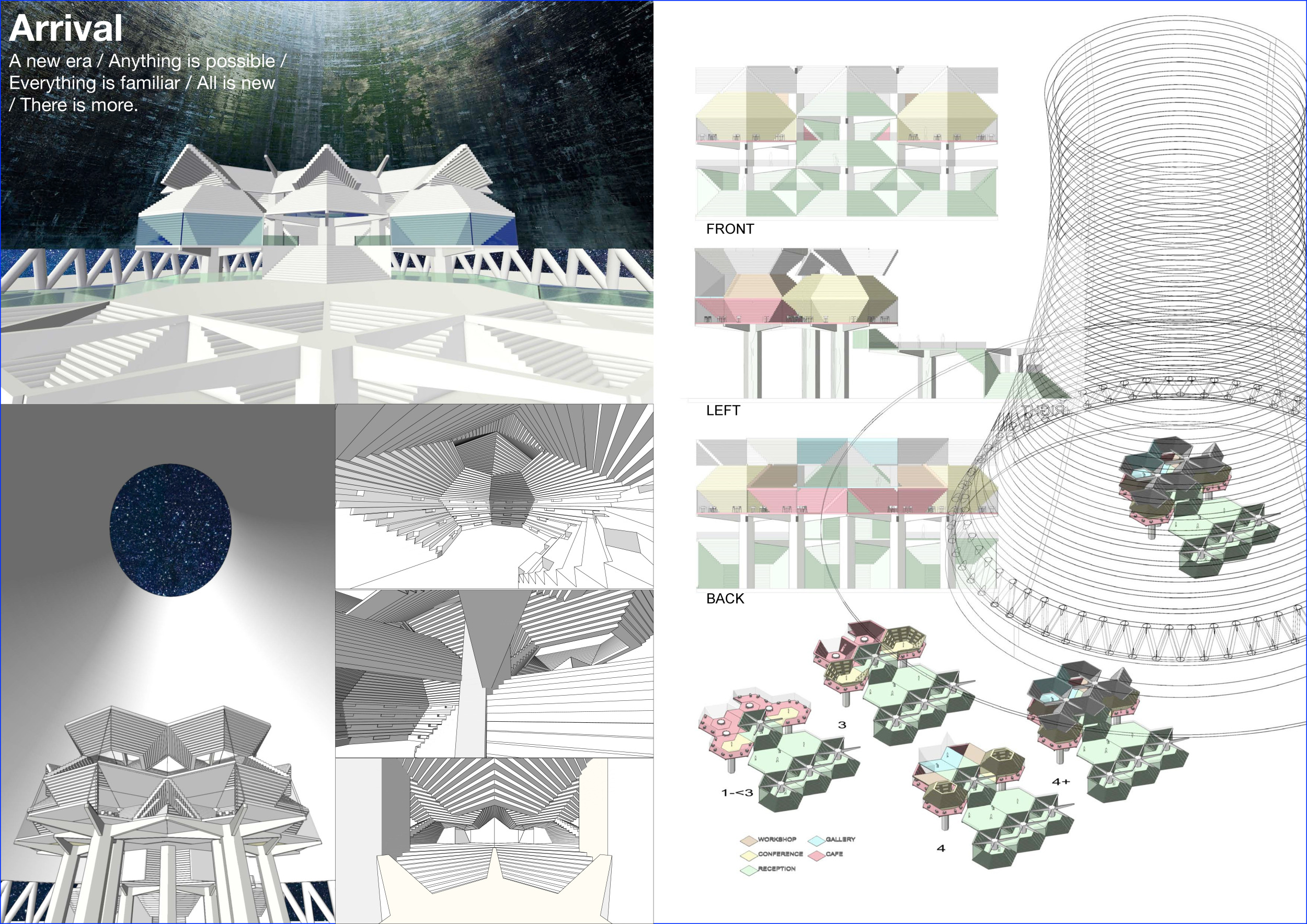 Architecture project // Community Engagement Through Functional Zones ...