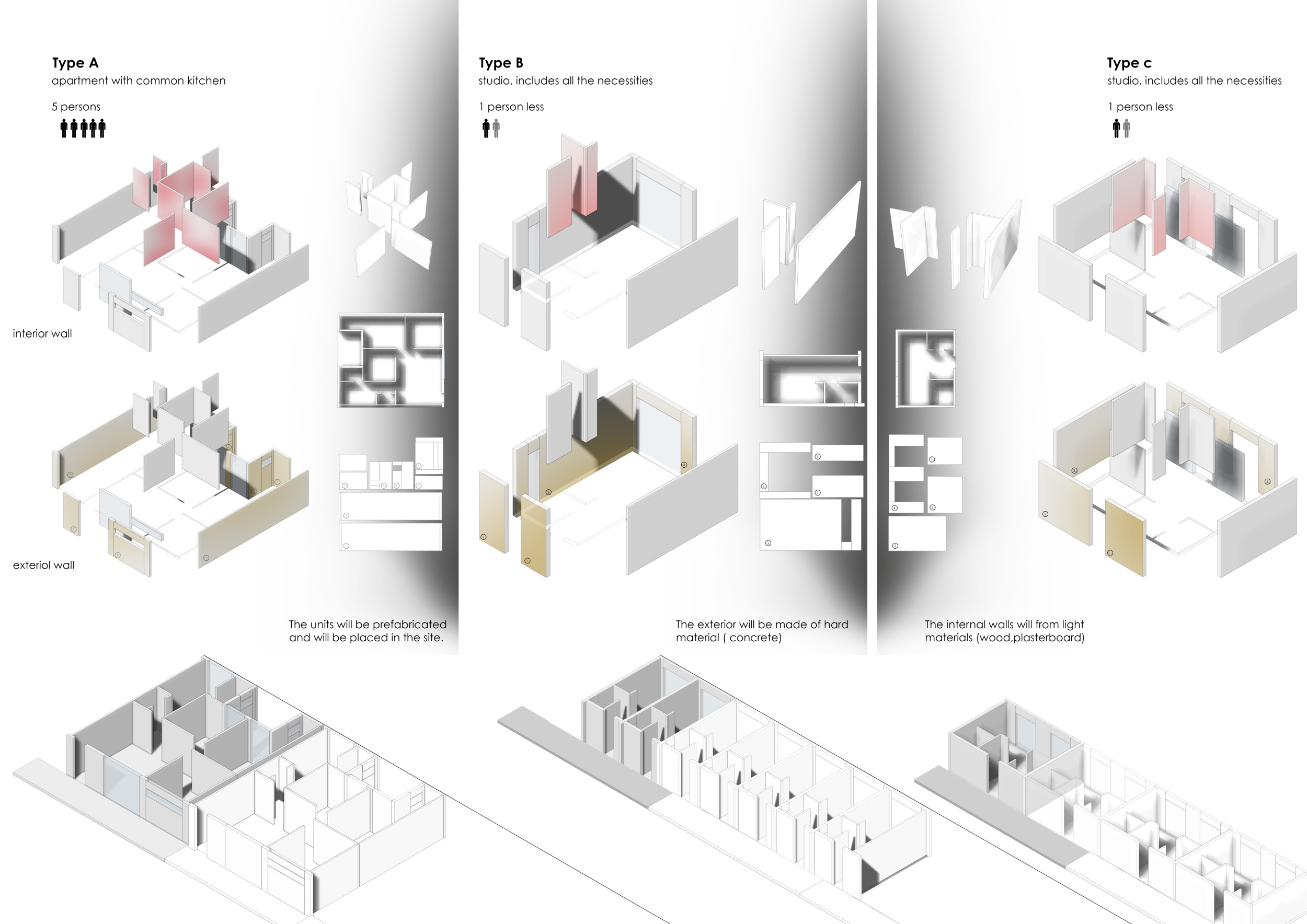 Architecture project // Vertical Gardens and Steel Framework in ...