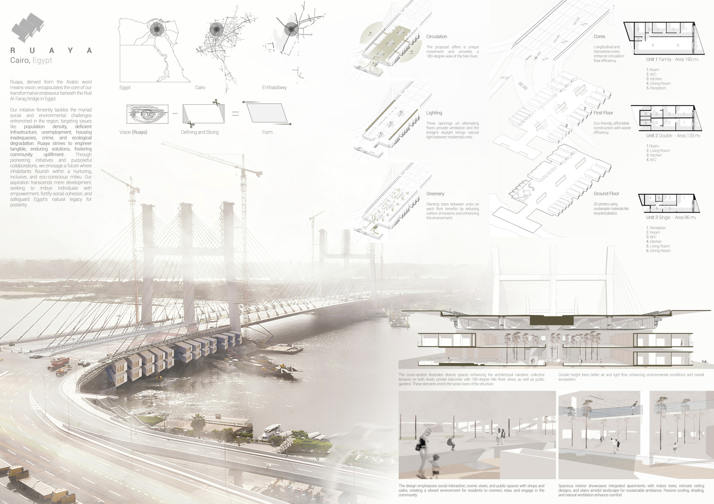 Picture Idea: Architecture Project Elevated Greenery And Natural Ventilation In A