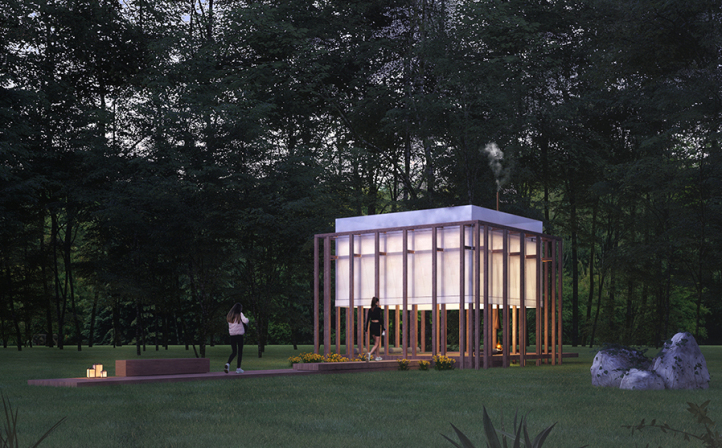 Tiny Kiwi 
Meditation Cabin