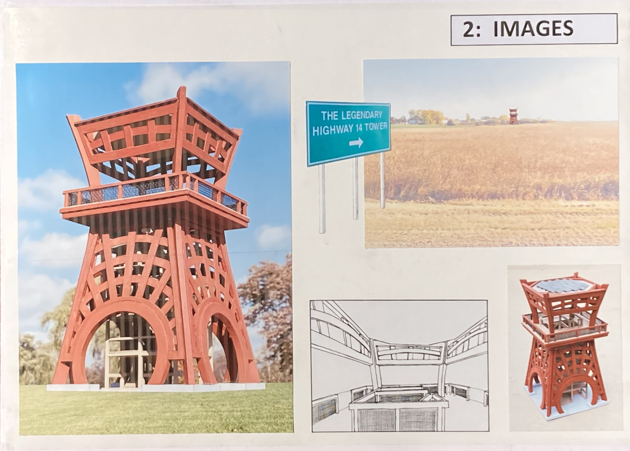 Architecture project // Sustainable Observation Tower Crafted from ...