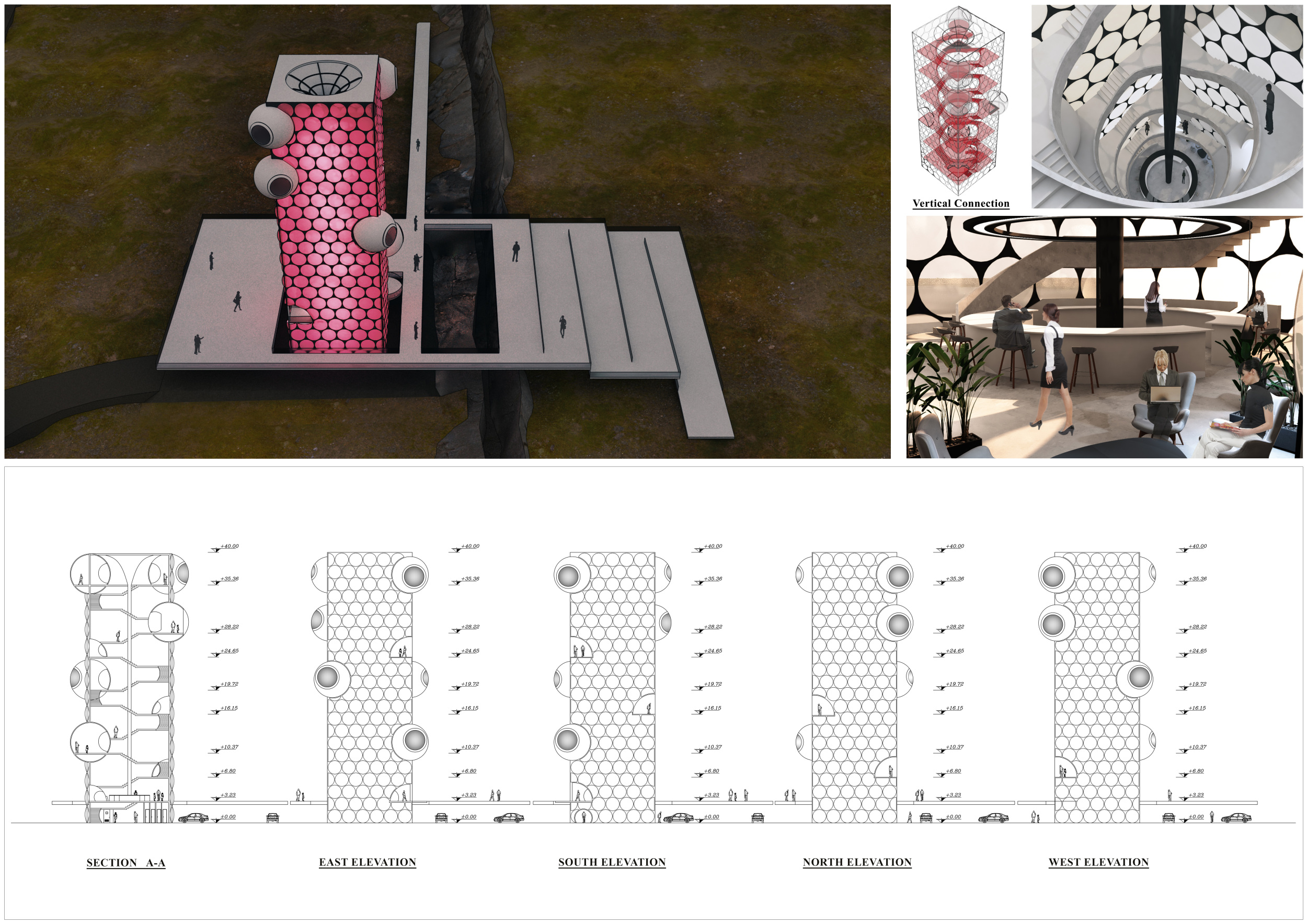 Architecture project // Etfe Facade with Photovoltaic Integration in a ...