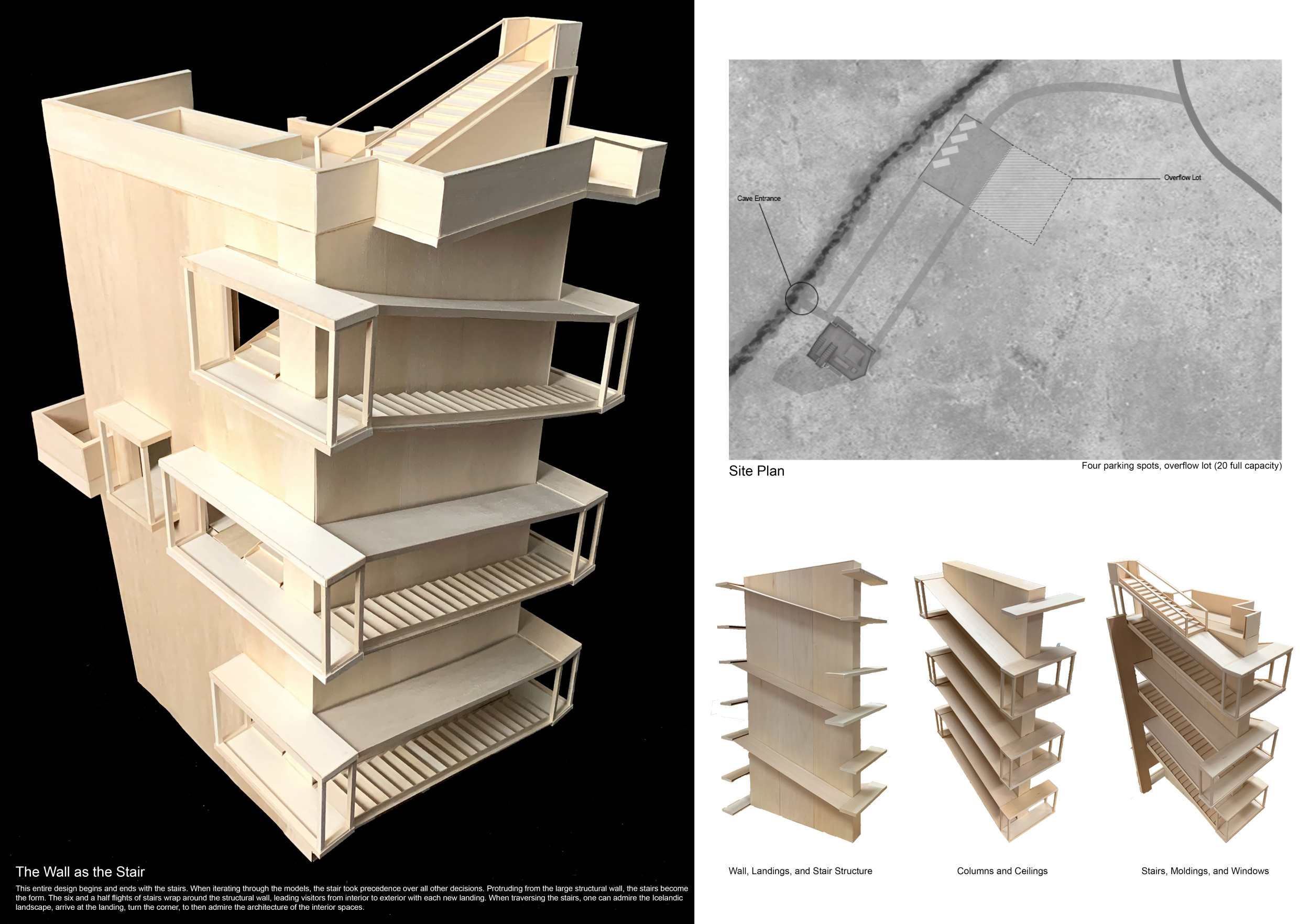 Architecture project // Café with Protruding Views Within a Concrete ...