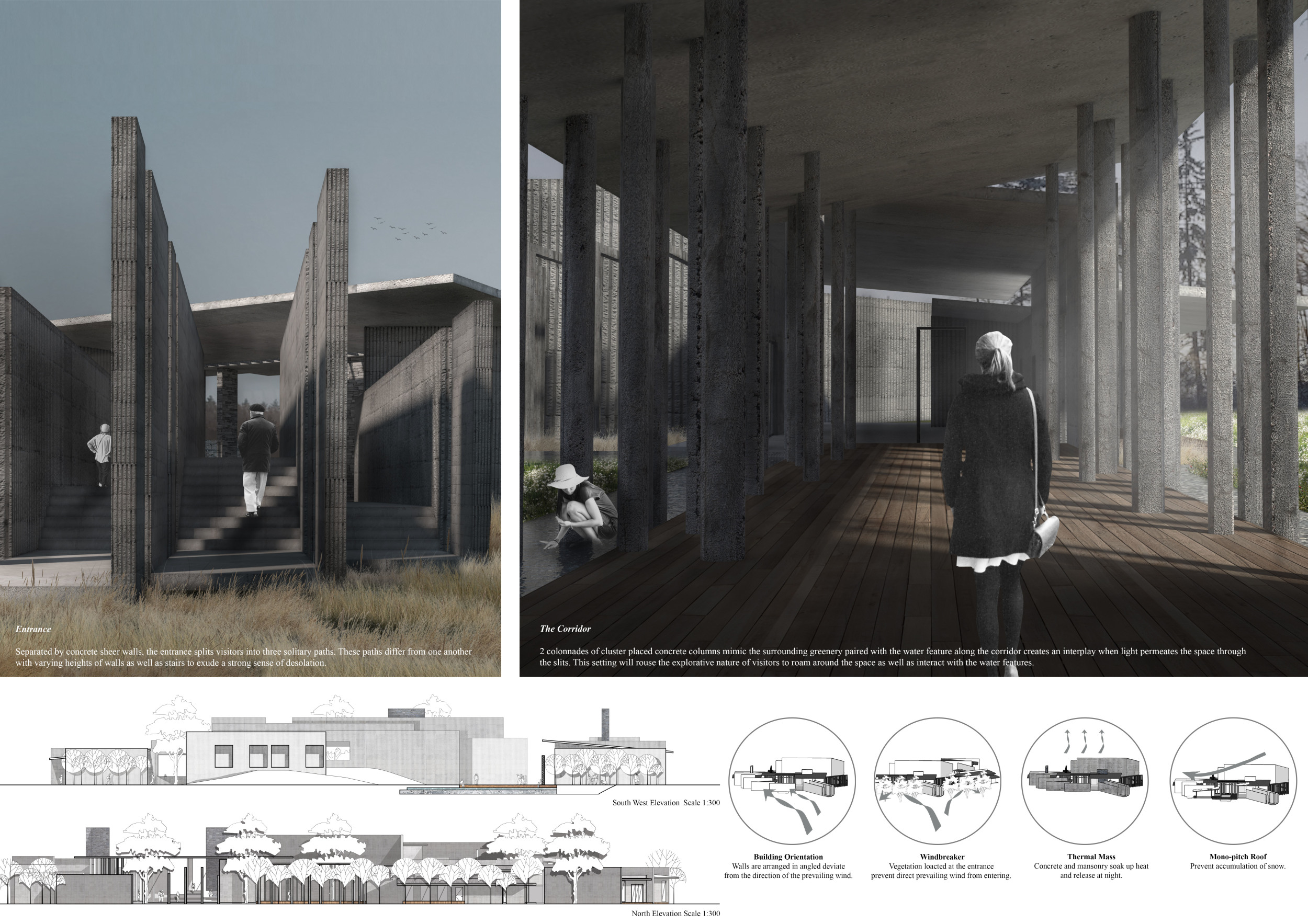 Fresh Look at Architecture Project Gabion Walls And Thermal Comfort In A Nature