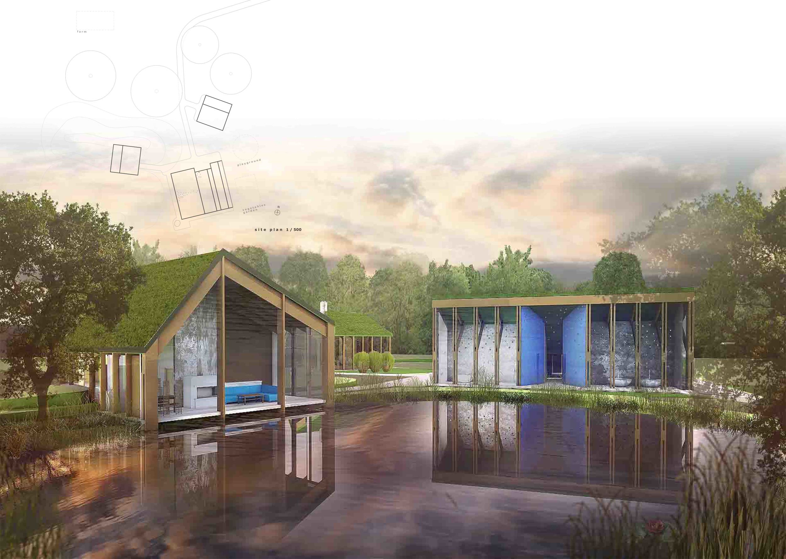 Image result for Architecture project // Circular Baths and Cross-Laminated Timber ...