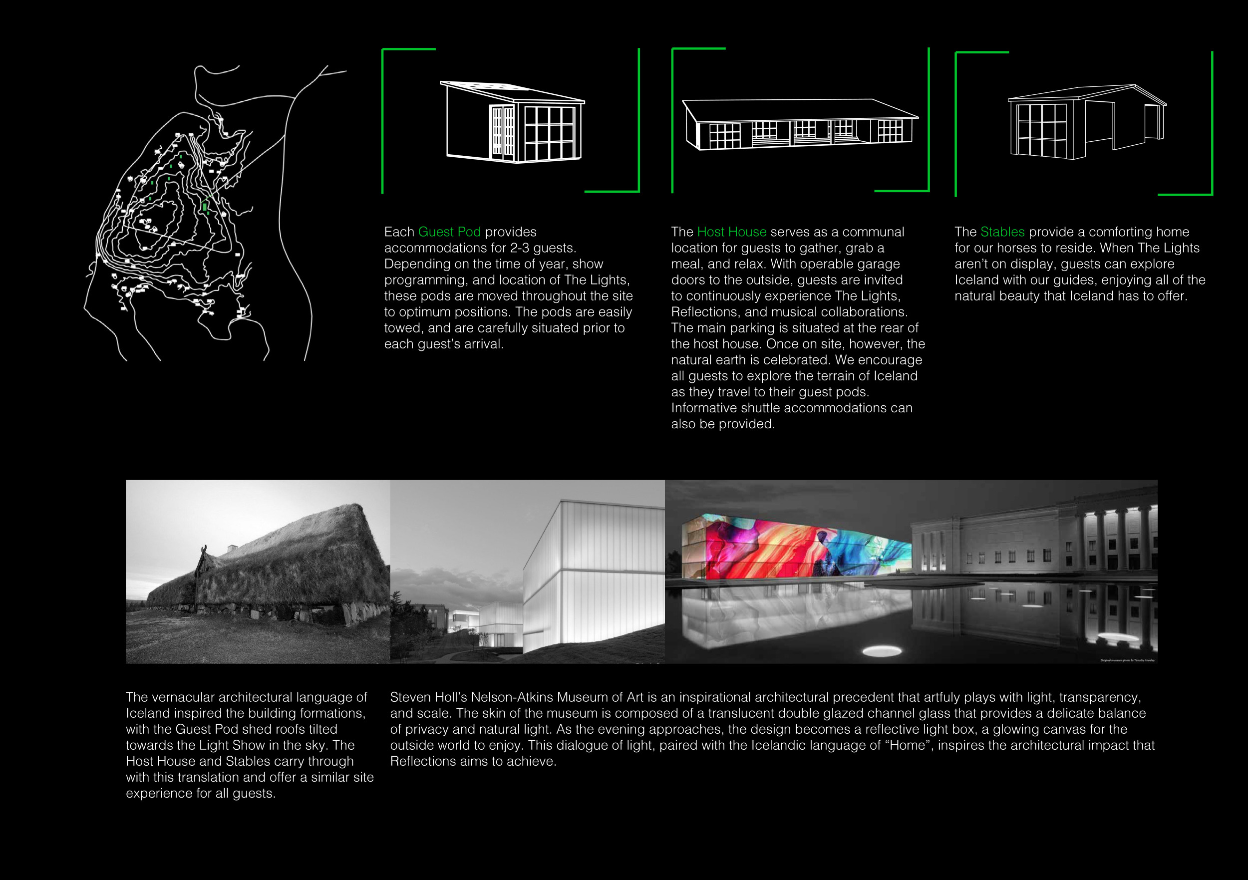 Project Display Light Architecture project // Dynamic Light Displays Within Translucent Glass ...