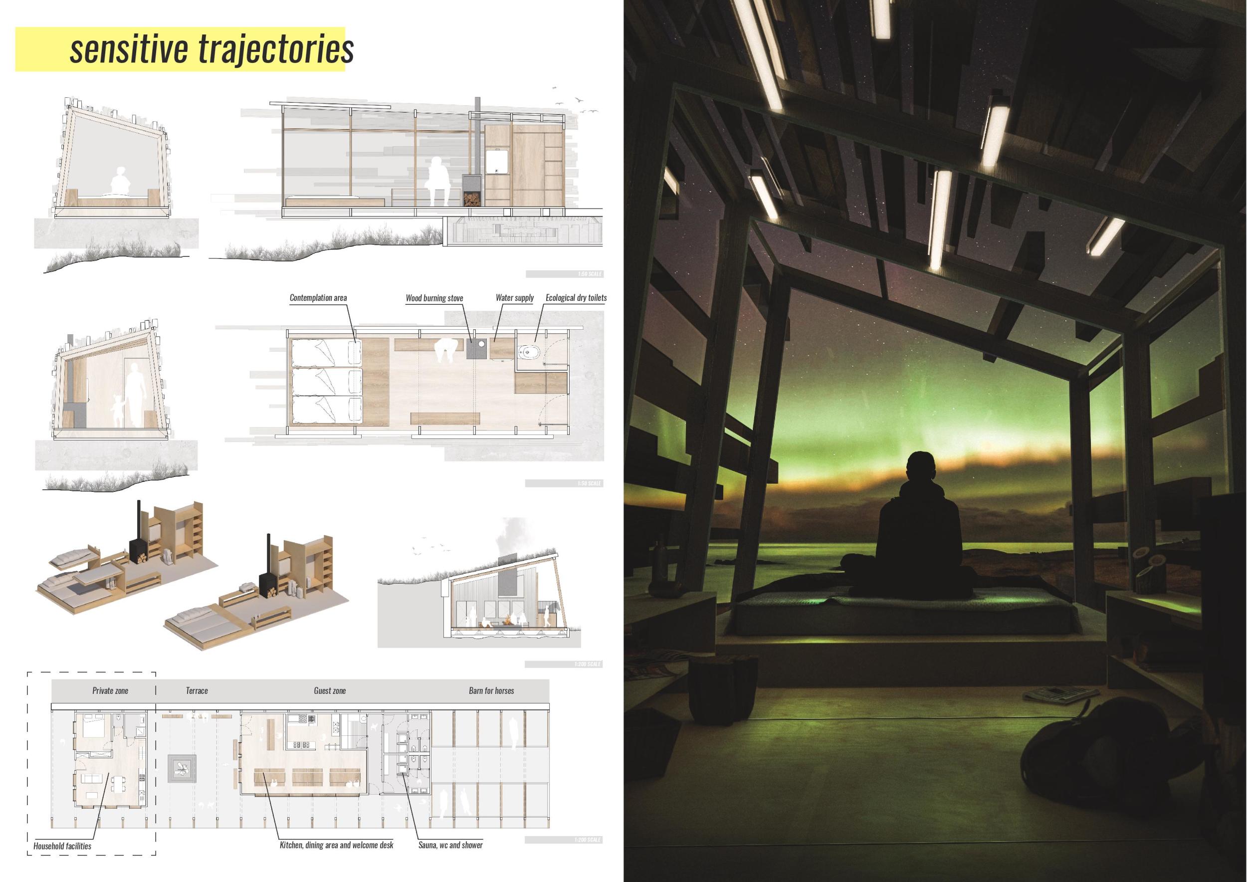 Architecture project // Rotating Structure with Cross-Laminated Timber ...