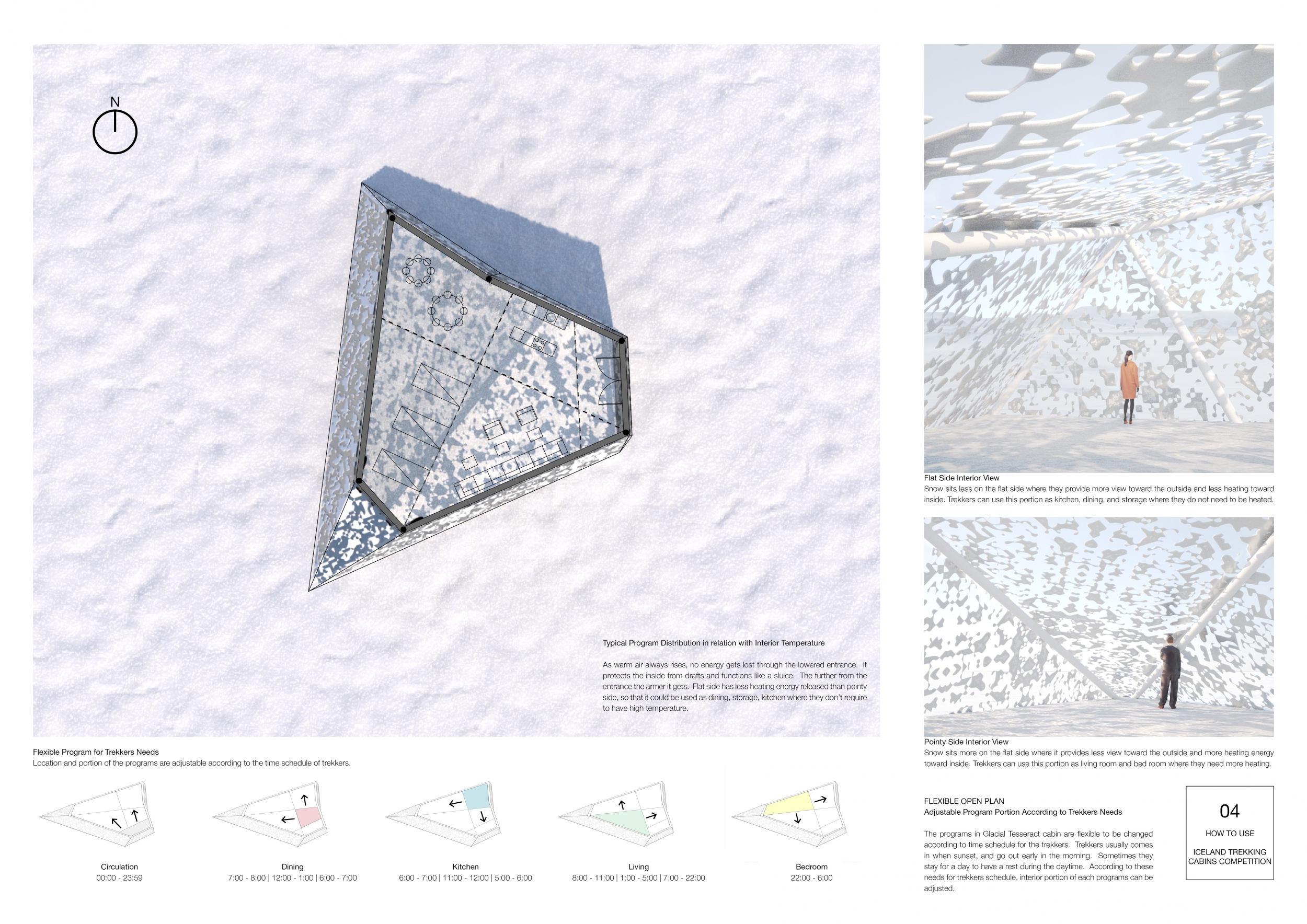 Architecture project // Harnessing Snow for Thermal Regulation in a ...