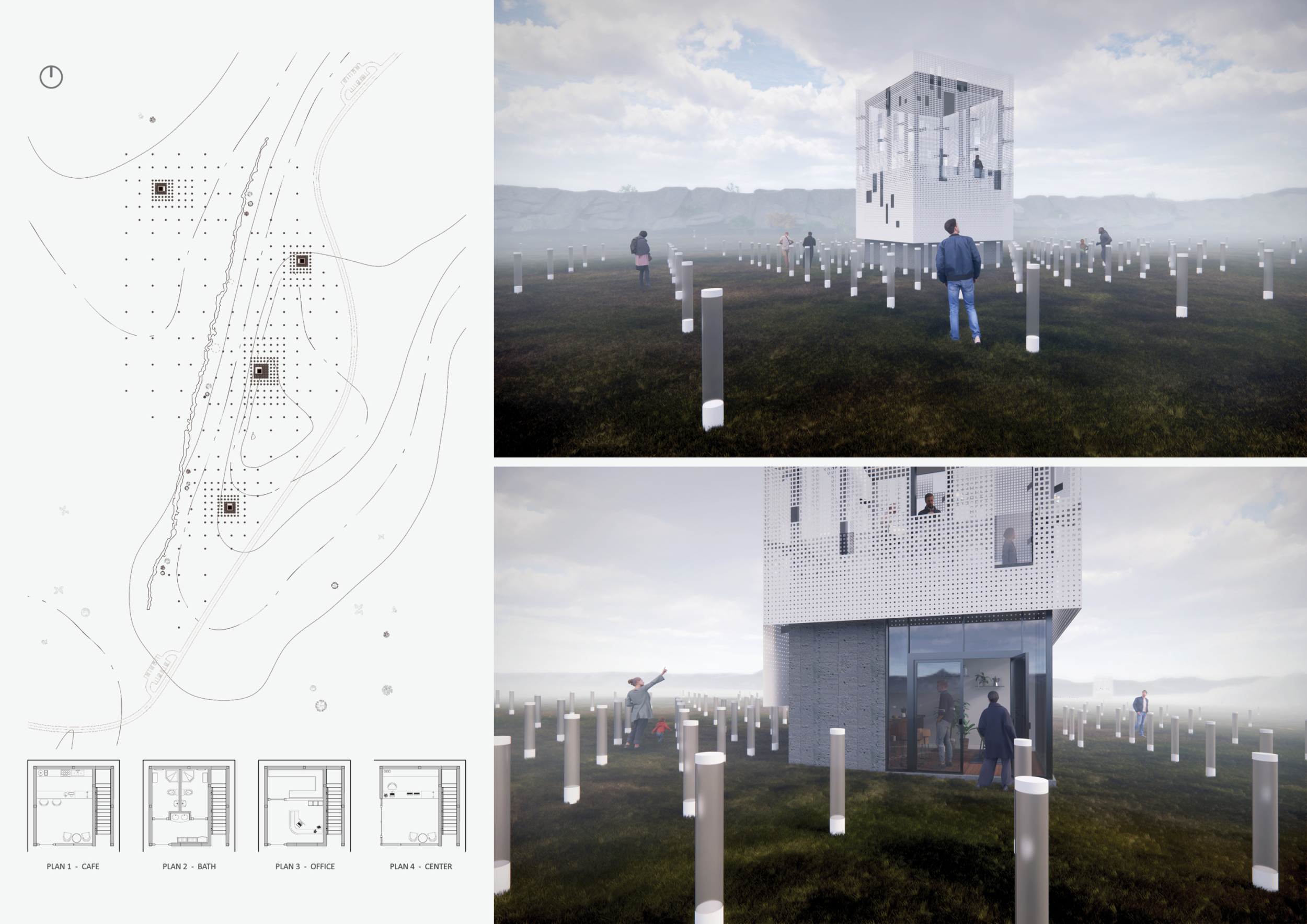 Architecture project // Dynamic Light Installation Featuring Perforated ...