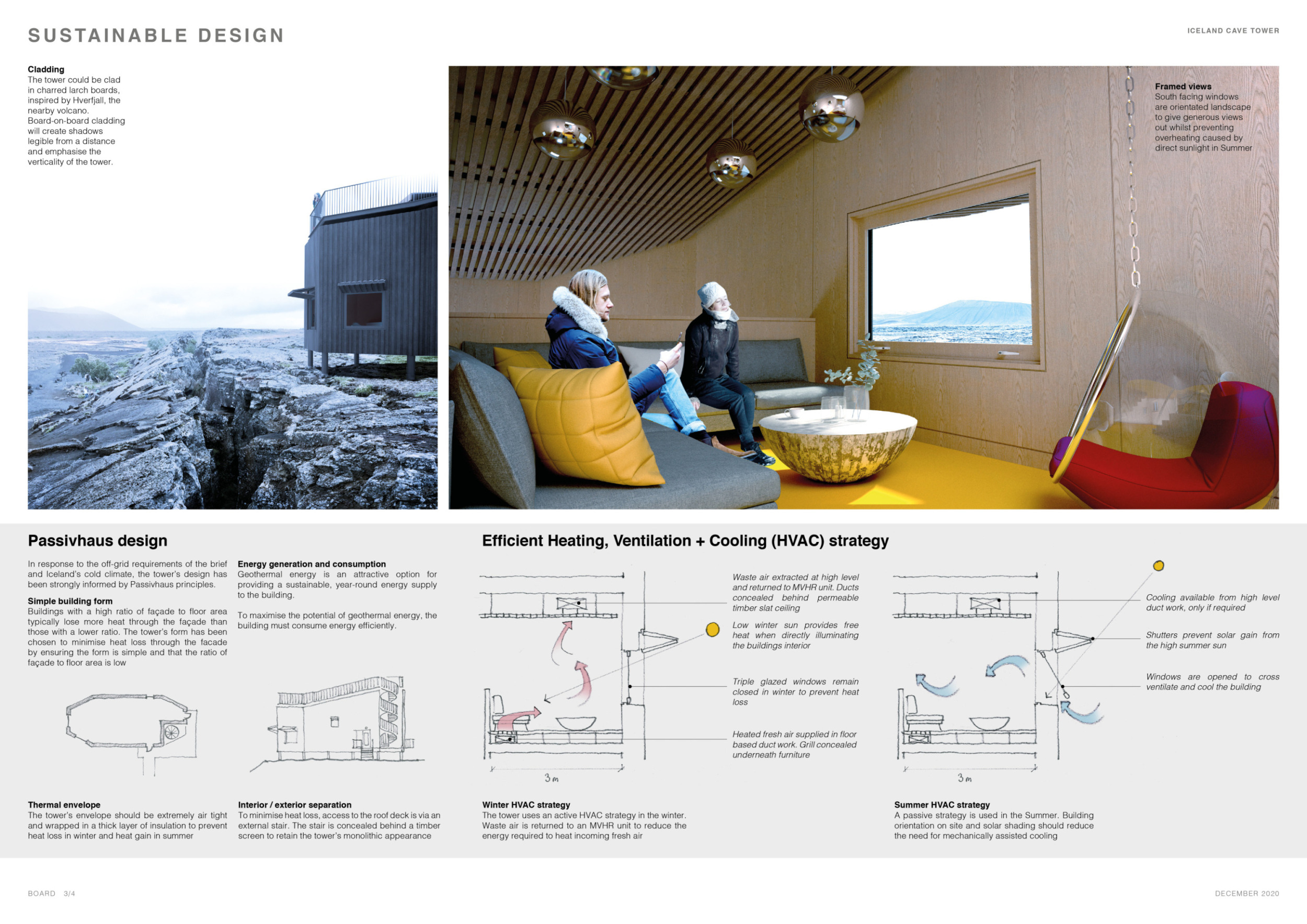 Architecture project // Charred Larch Cladding Elevates Viewing ...
