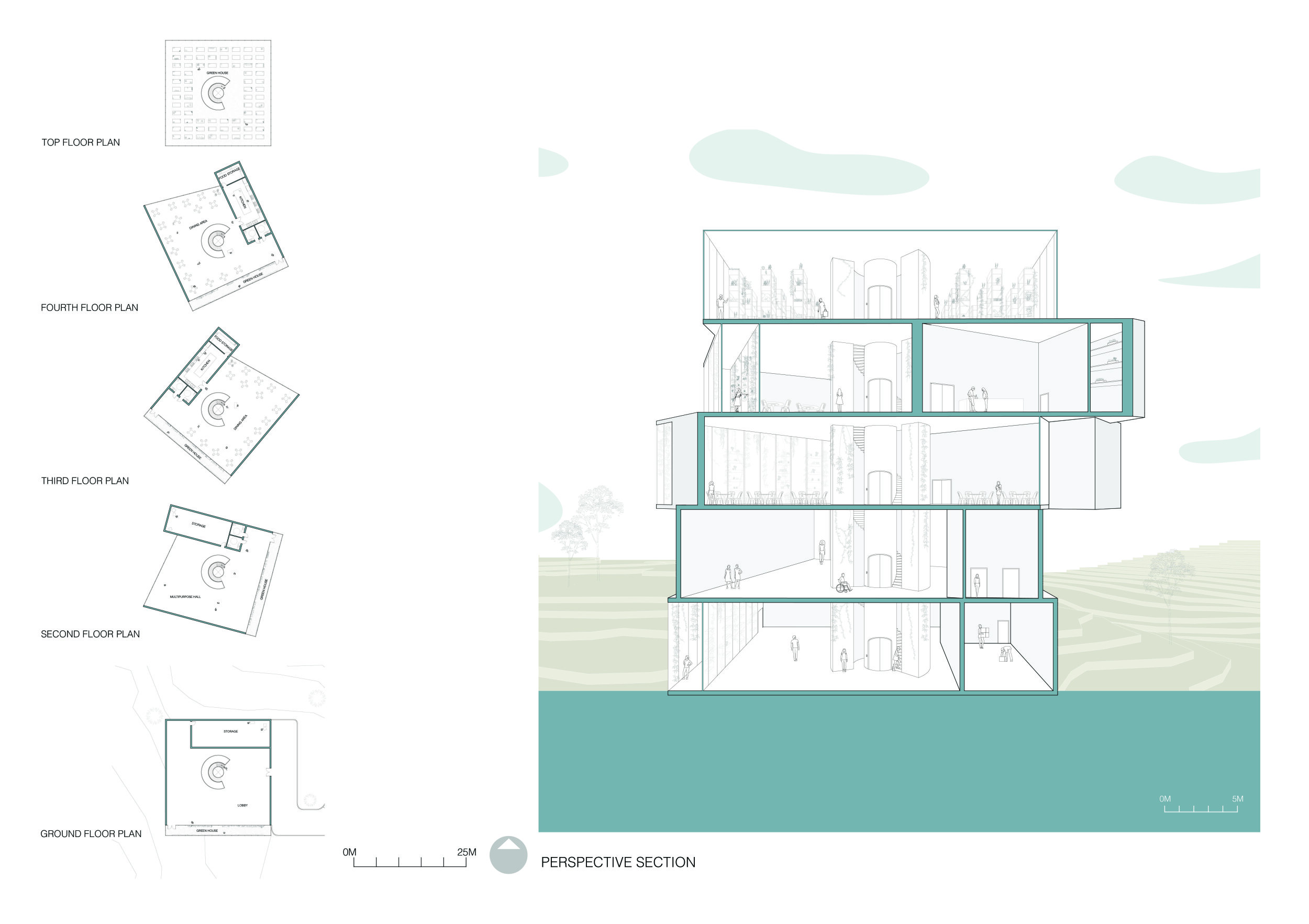 Architecture project // Thermal Efficiency with Double Façade and ...
