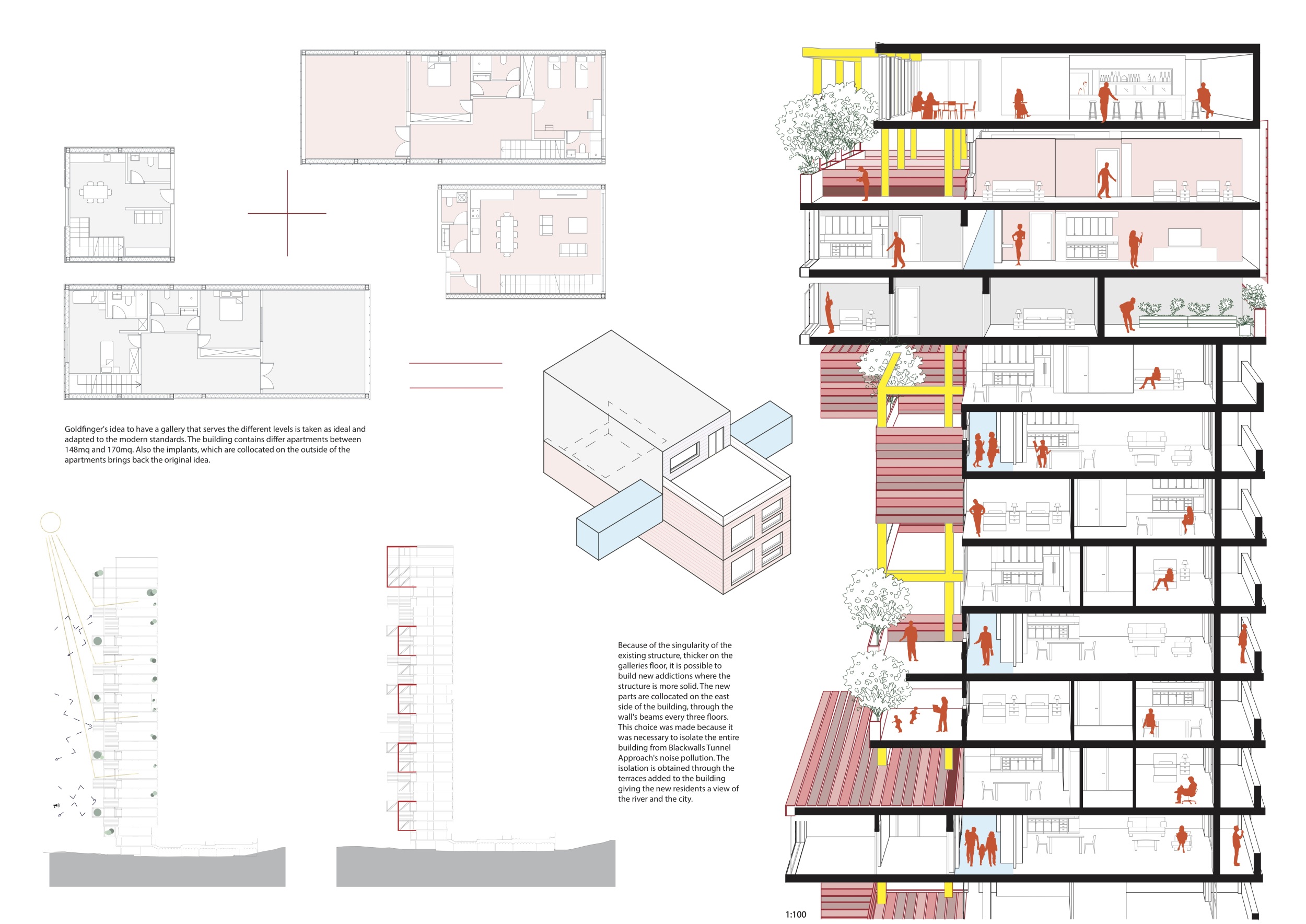 Architecture project // Aluminum Panels and Steel Frame Enhancing ...