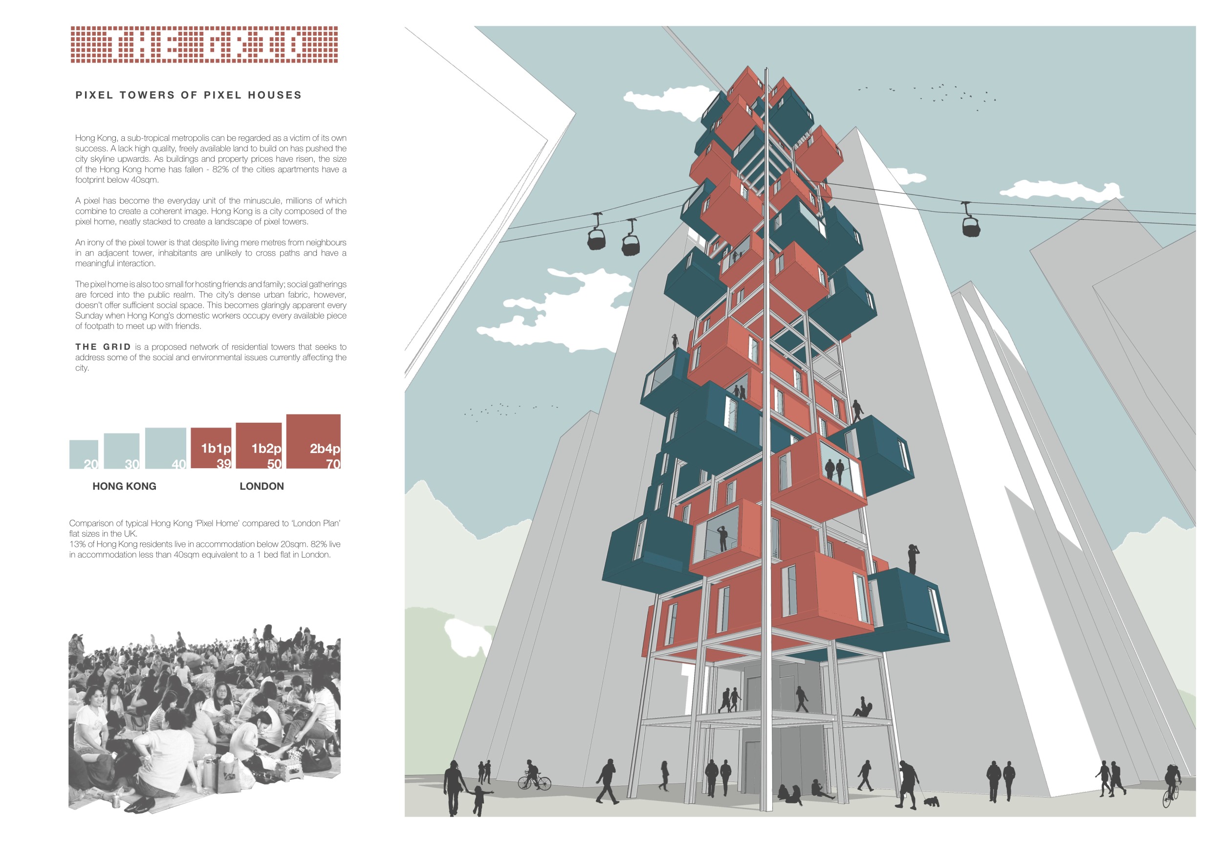 Cladding Frameworks Architecture project // Modular Living Spaces with Steel Framework and ...