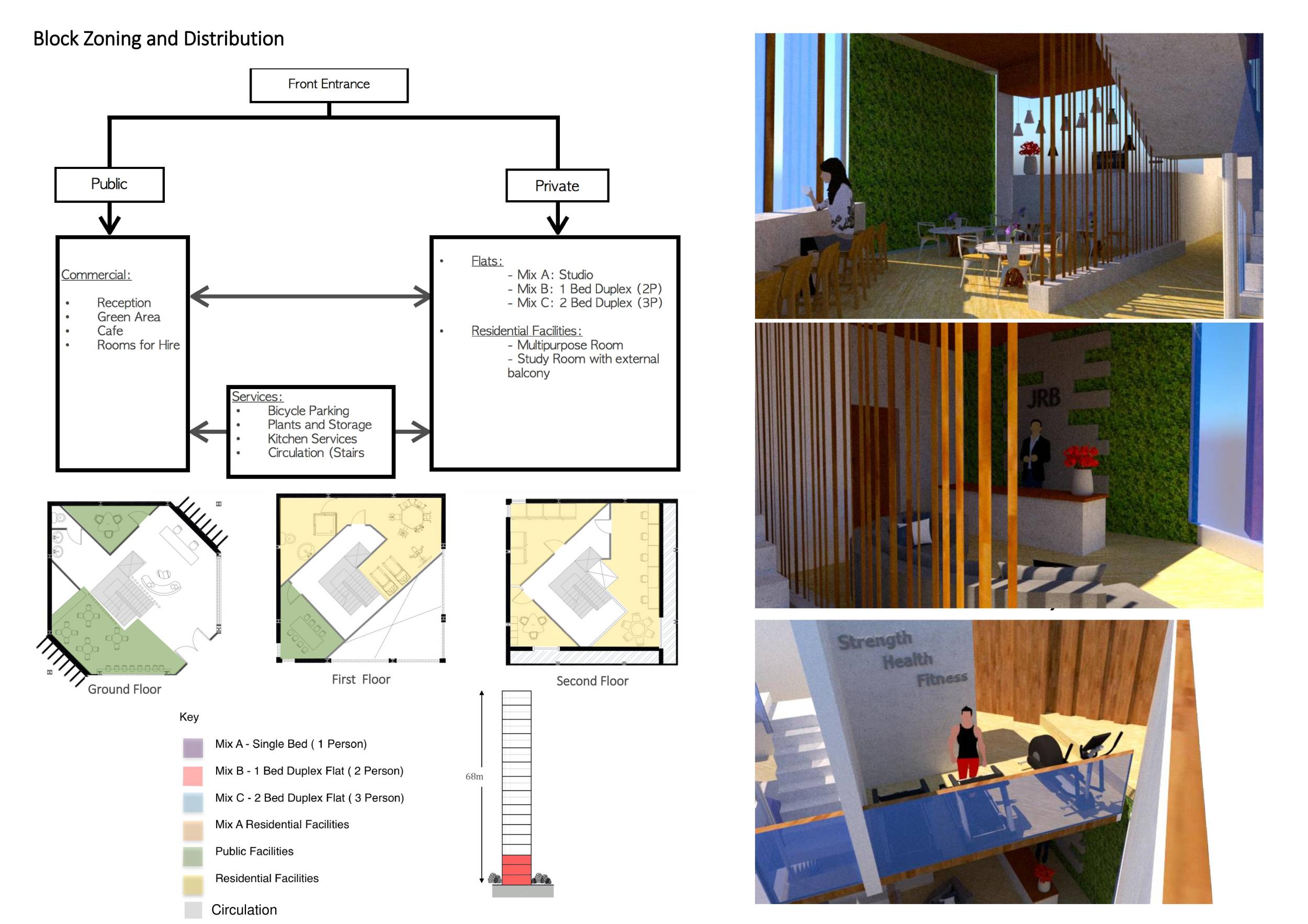 Cladding In Modular Architecture project // Modular Housing Crafted with Bamboo Cladding ...