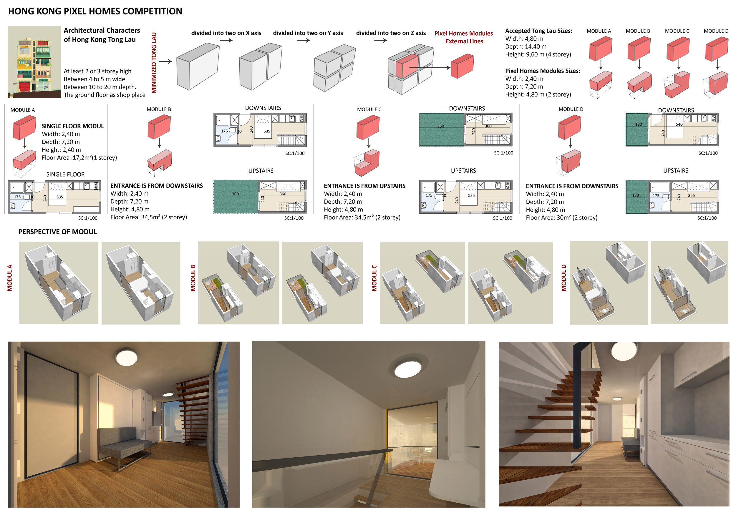 Architecture project // Modular Living Spaces Crafted with Recycled ...