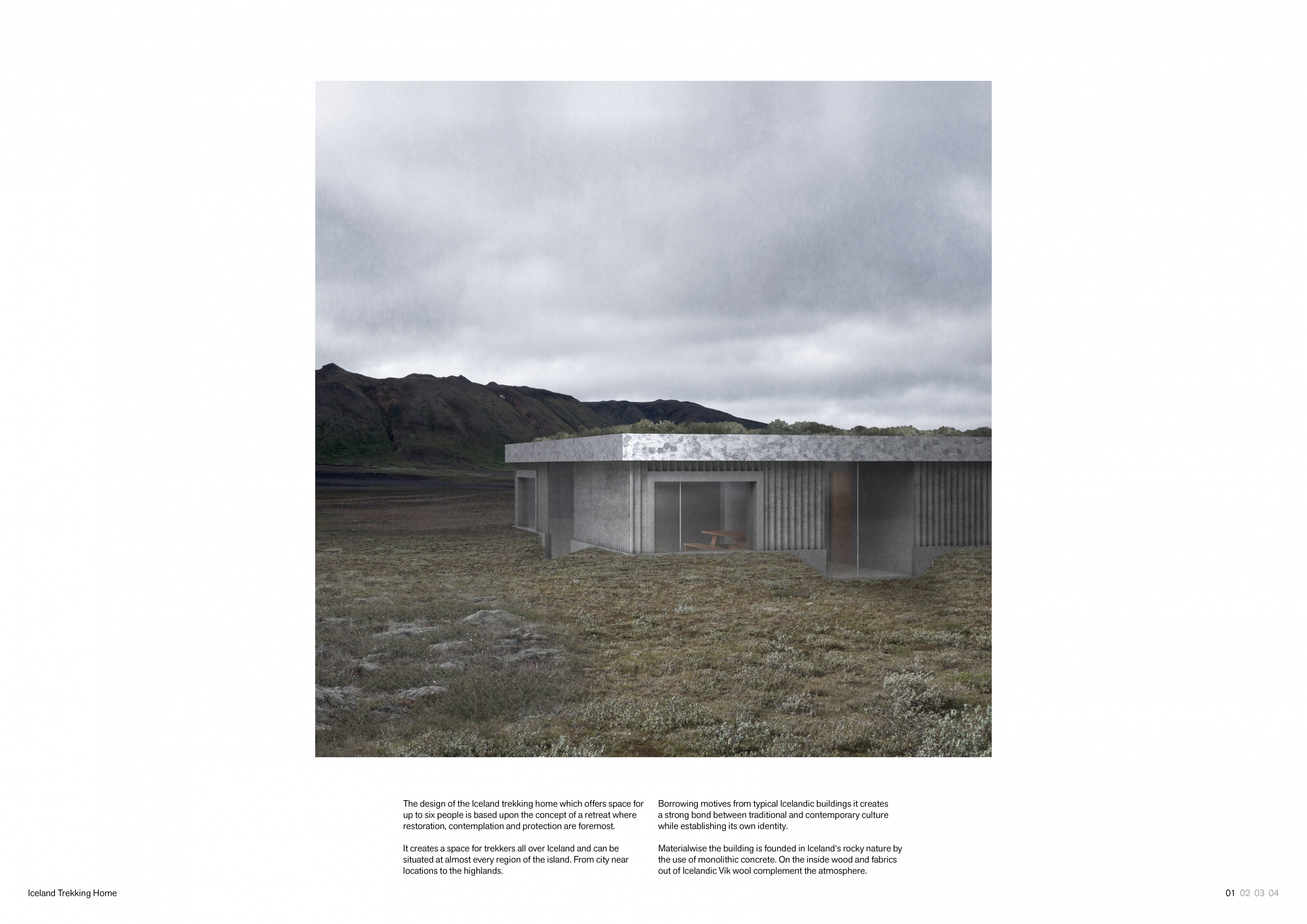 Stunning Concrete Facade Interior Design image