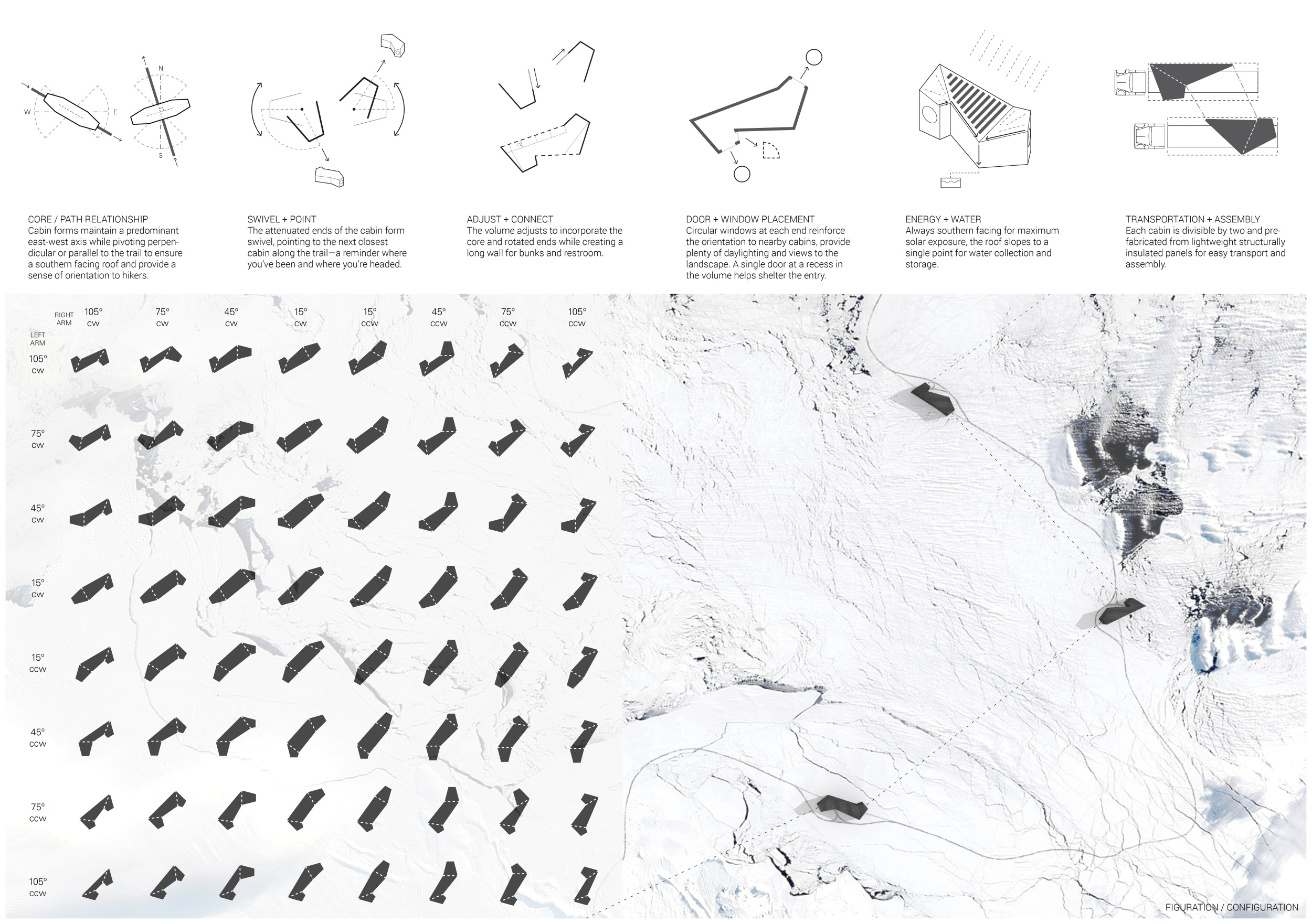 Architecture project // Dynamic Cabins with Plywood Cladding and ...