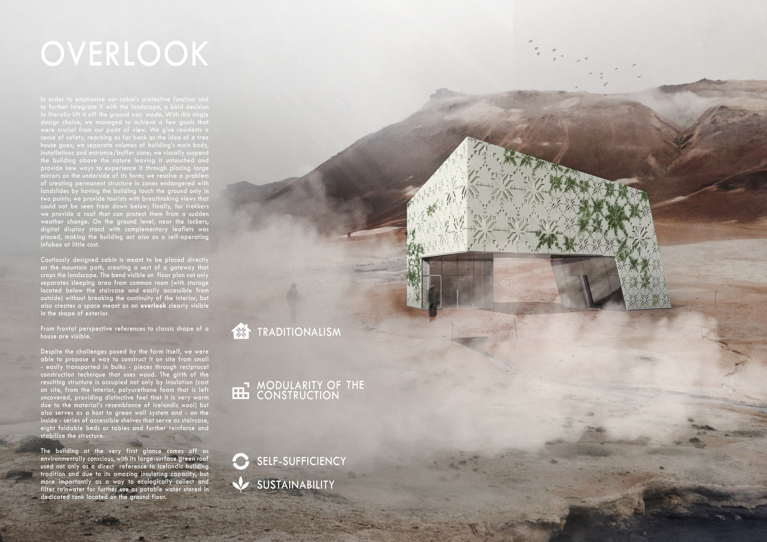 Architecture project // Biodynamic Cement Panels and Green Roof ...