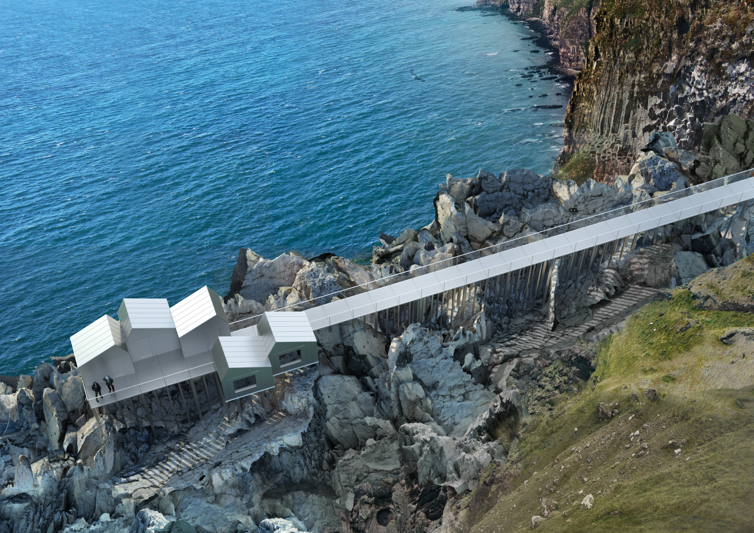 Curated visual reference: Gallery Detail: Architecture Project Elevated Eco Friendly Cabins Featuring Aluminum