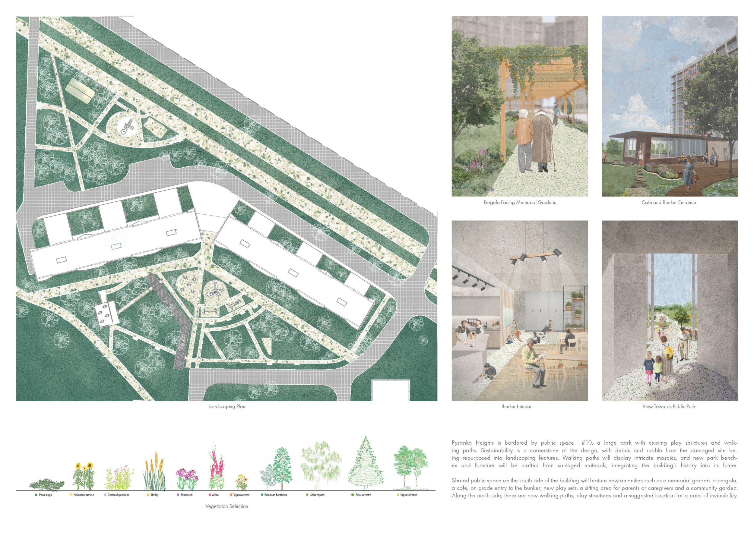 Architecture project // Geometric Patterns with Sustainable Wood Panels ...