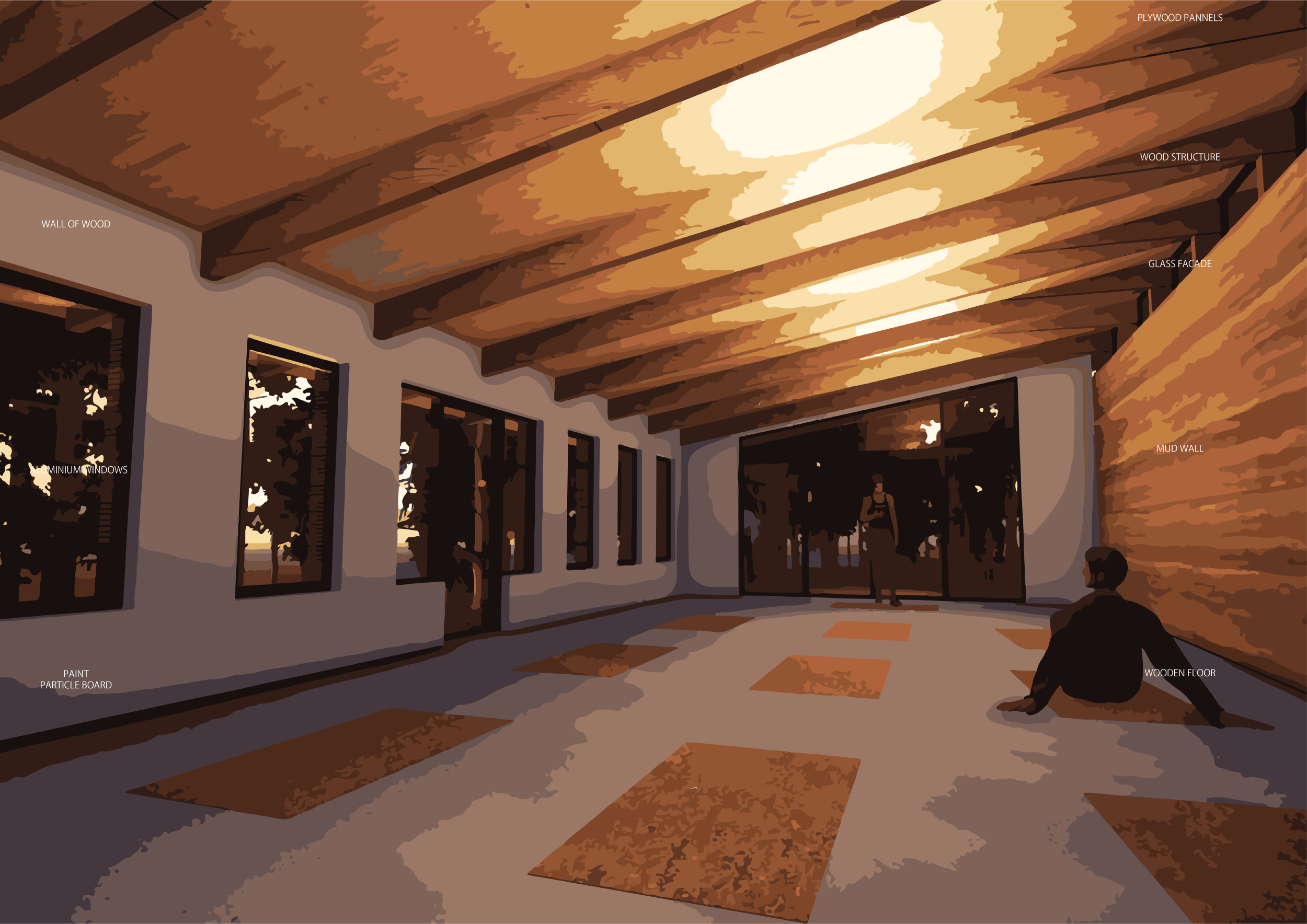 Architecture project // Raw Clay Walls with Valley Views in a ...