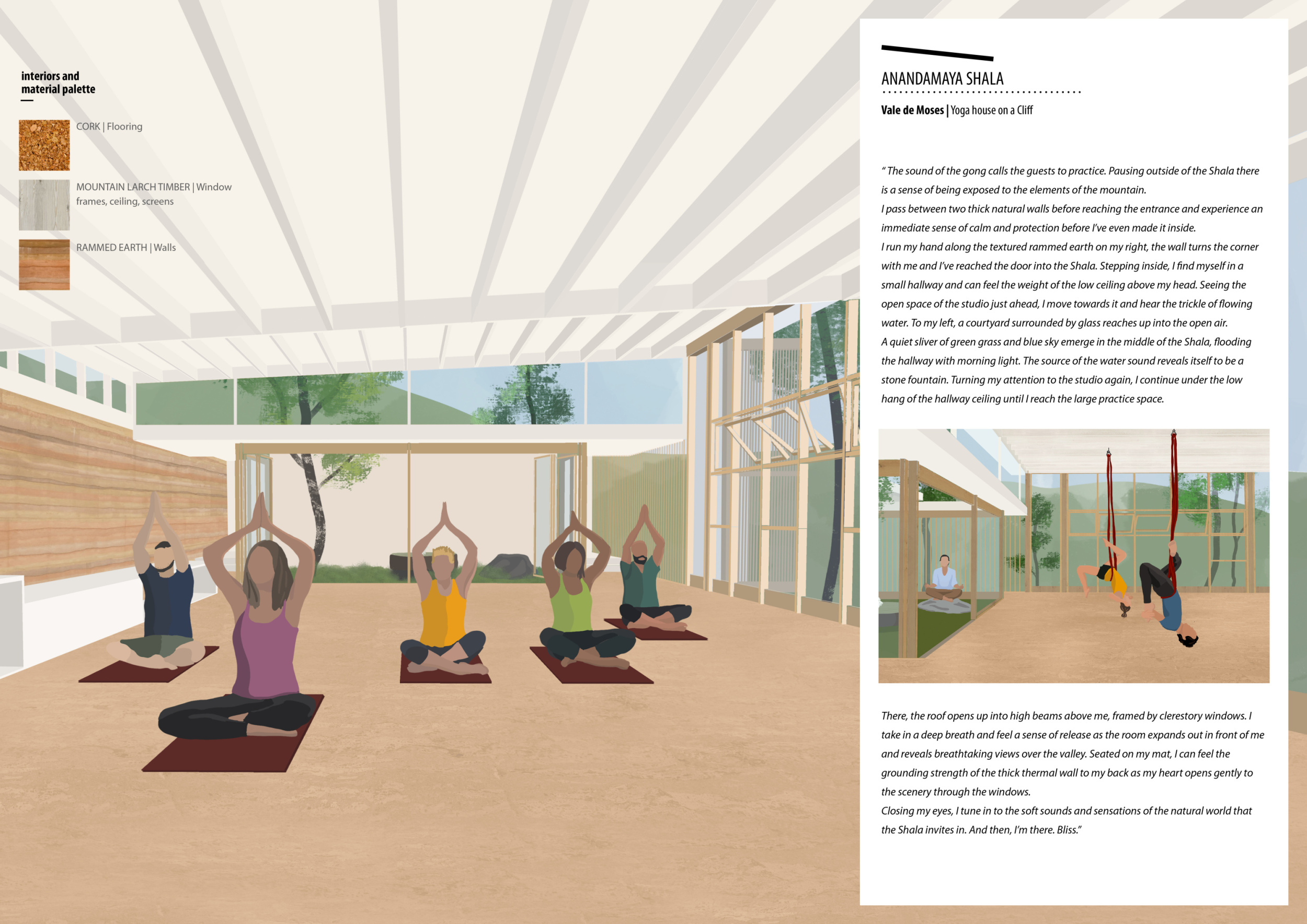 Architecture project // Rammed Earth Retreat Embracing Natural Light ...