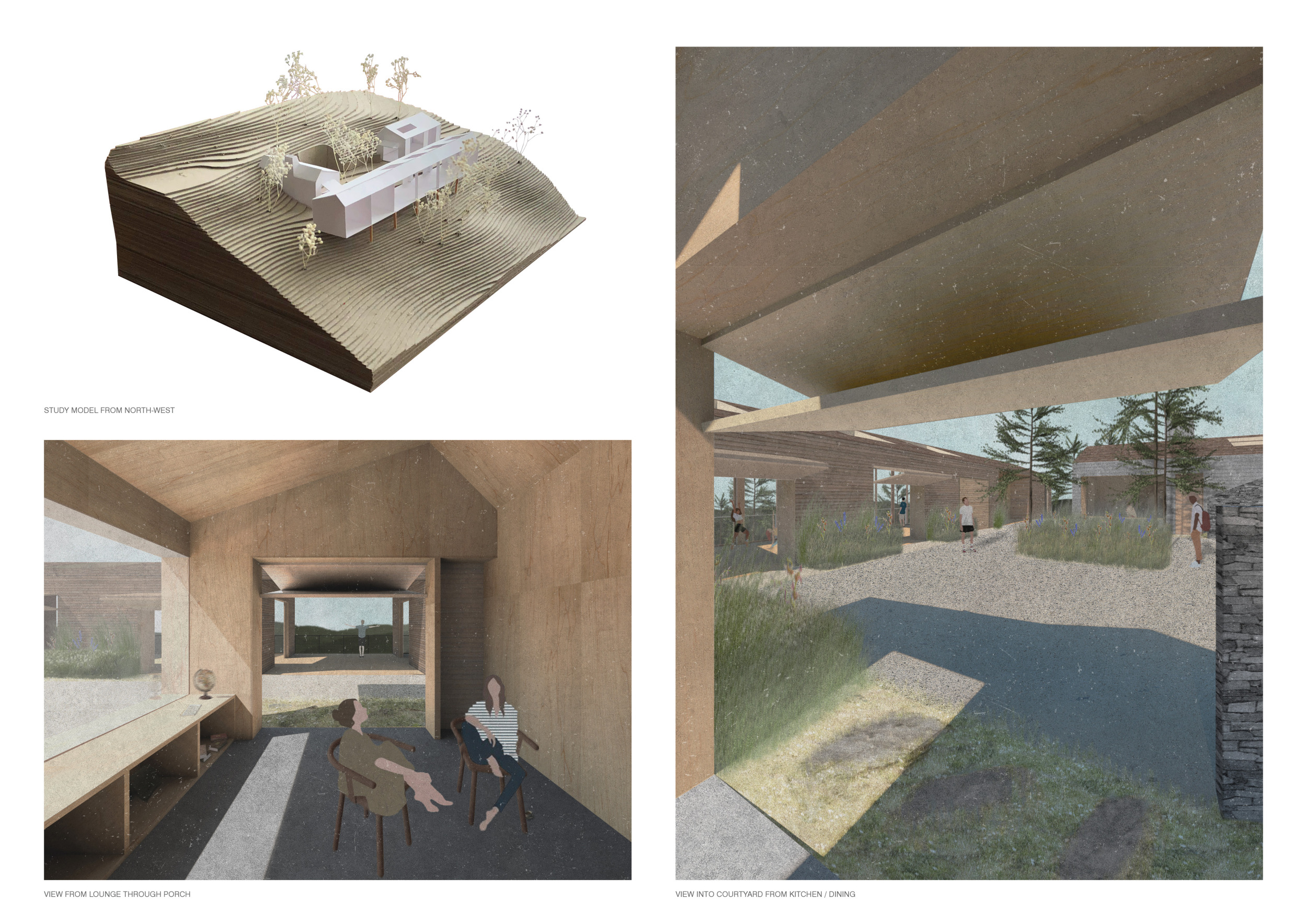 Integration Withnature Architecture project // Board-Formed Concrete Integration in a Nature ...