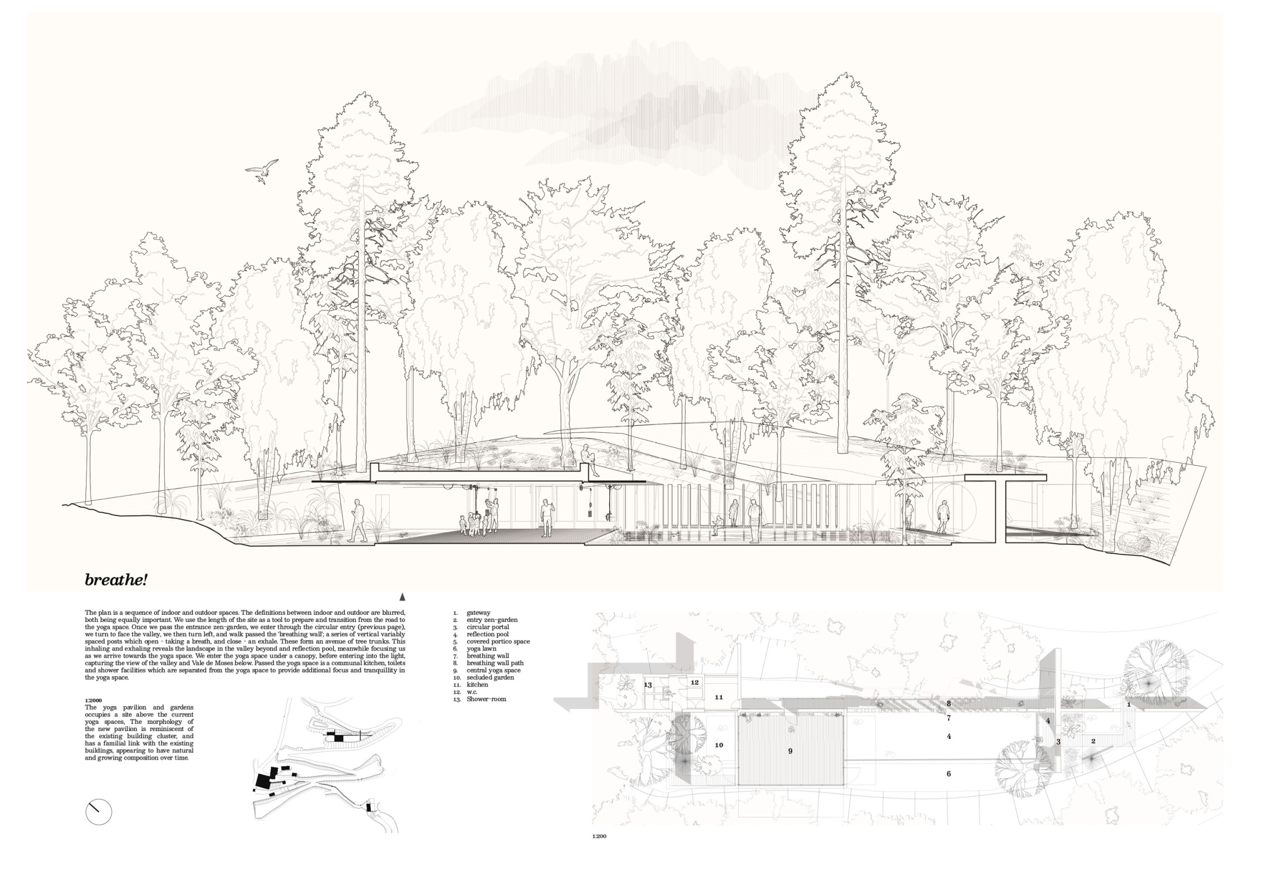 Architecture project // Cork Insulation and Dynamic Canopies in a ...