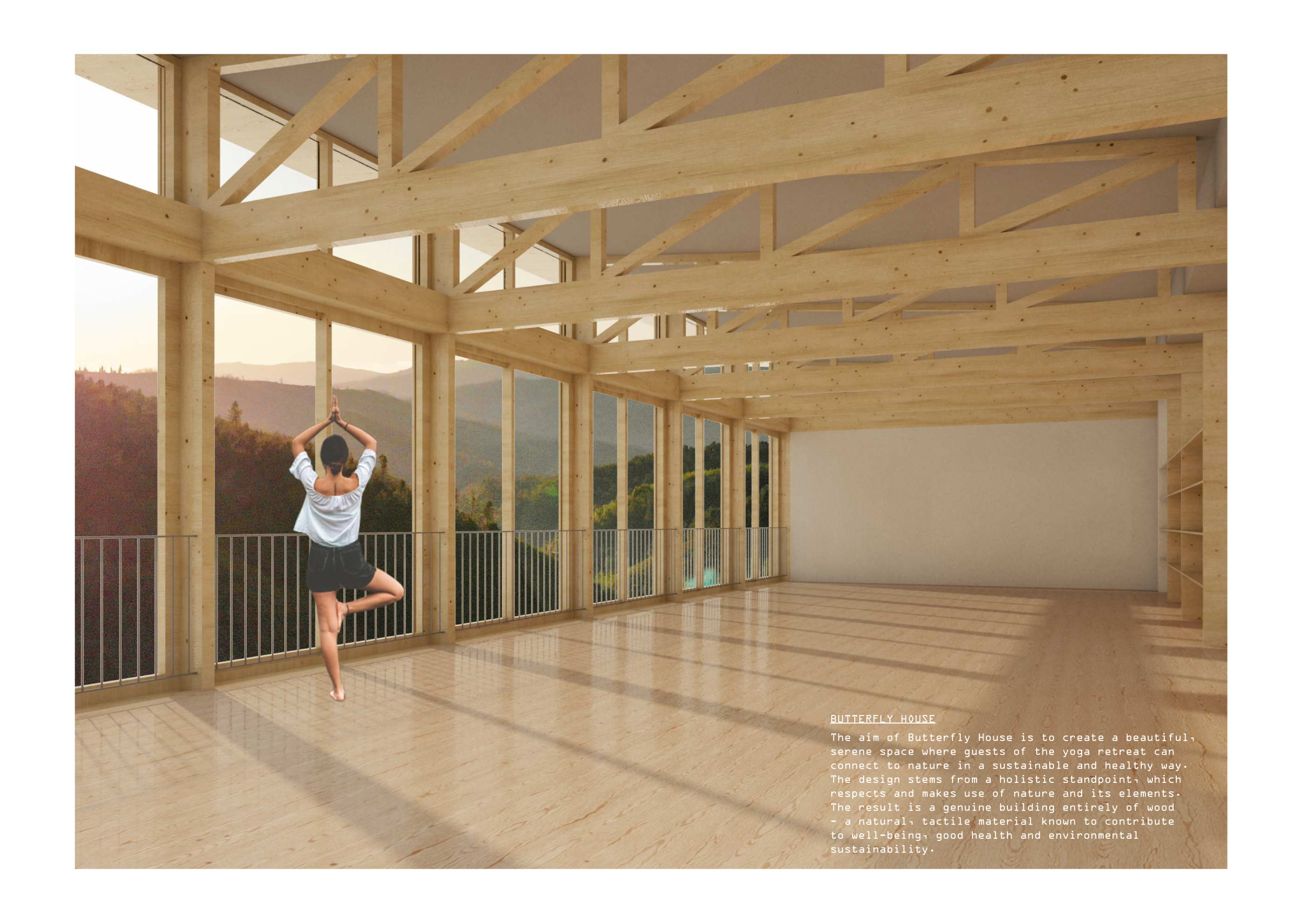 Architecture project // Cedar-Clad Retreat Featuring Butterfly Roof and ...