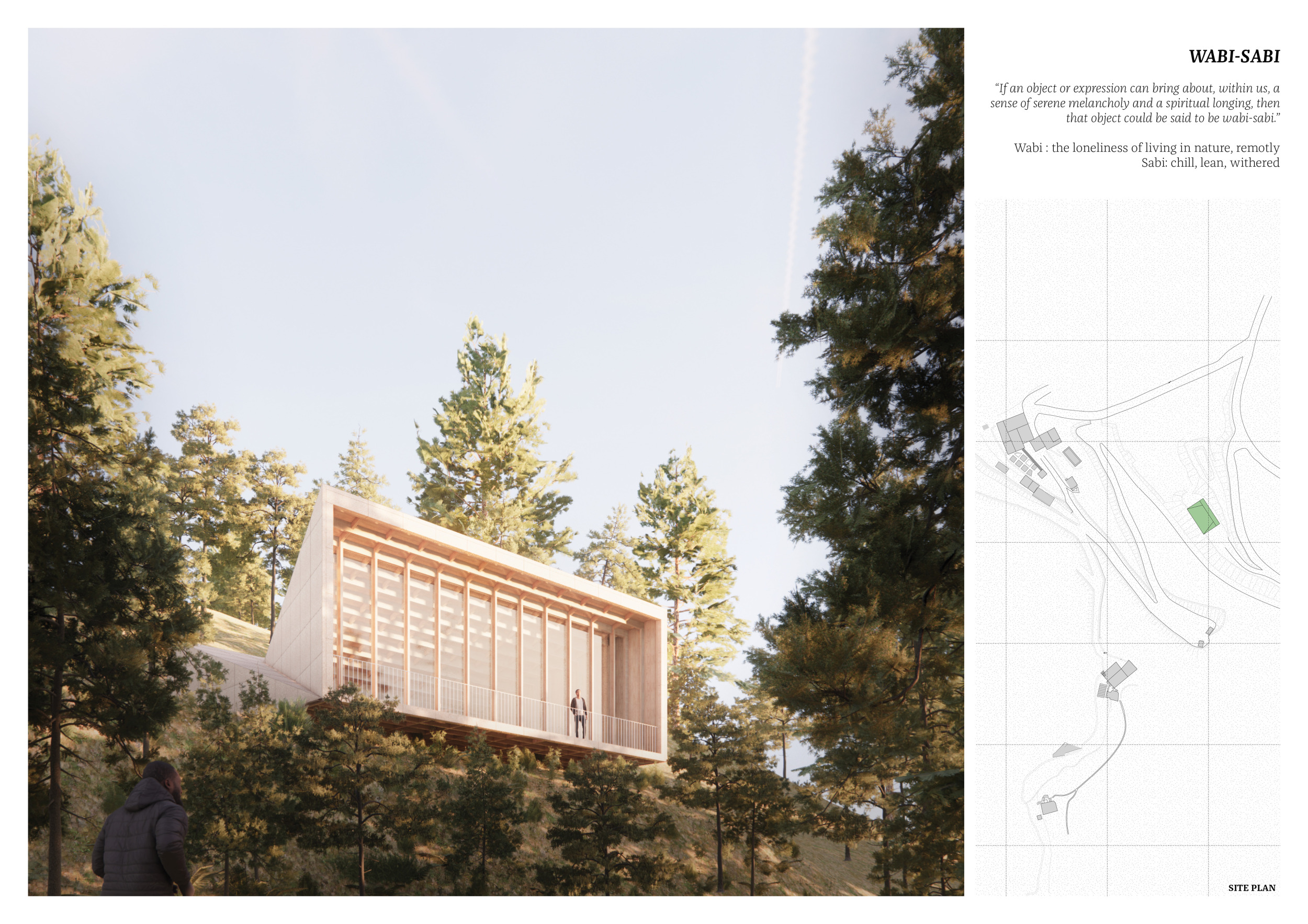 Architecture project // Cork Cladding and Timber Frames Integrate with ...