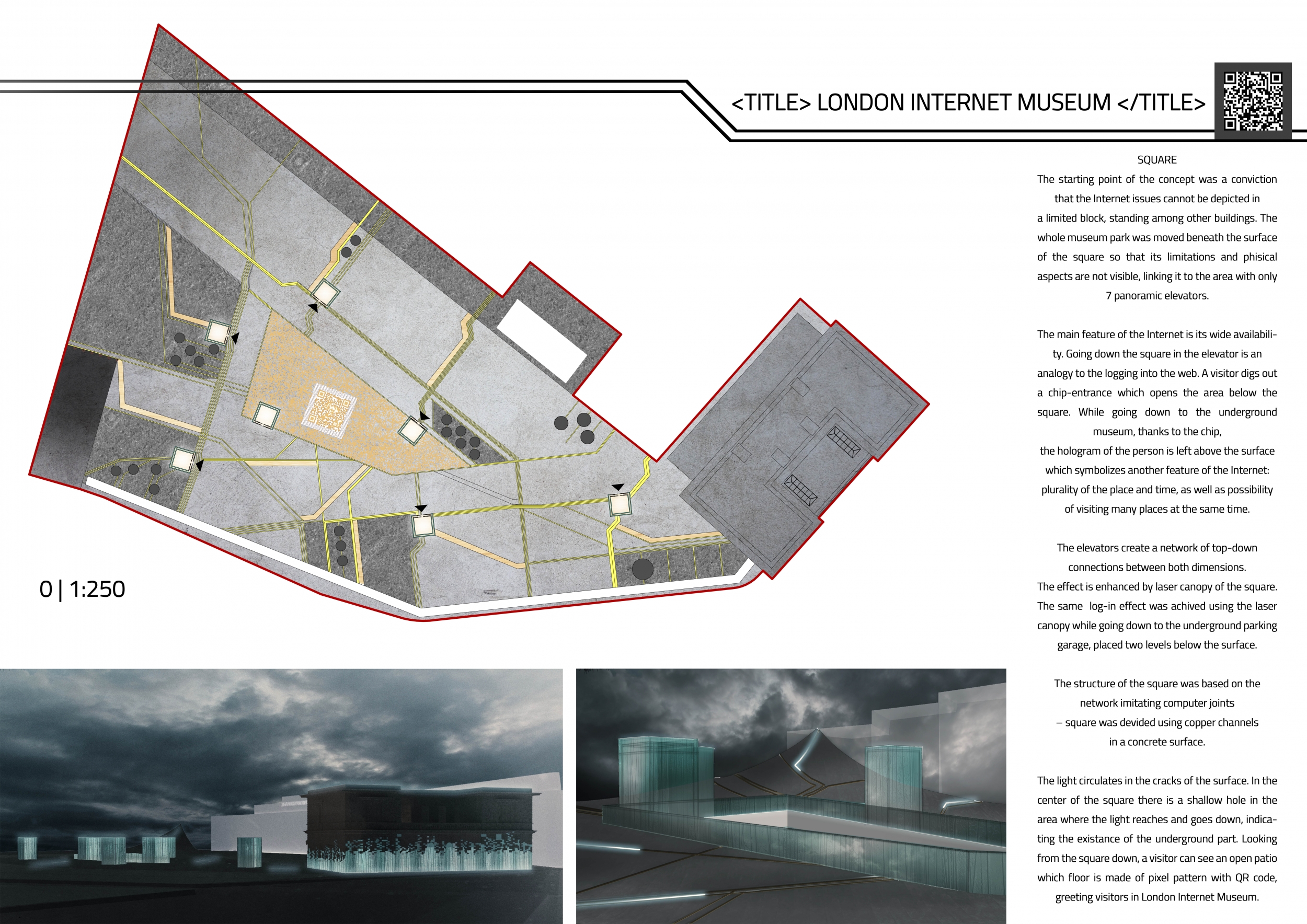 Architecture project // Holographic Displays and Angular Forms Enhance ...