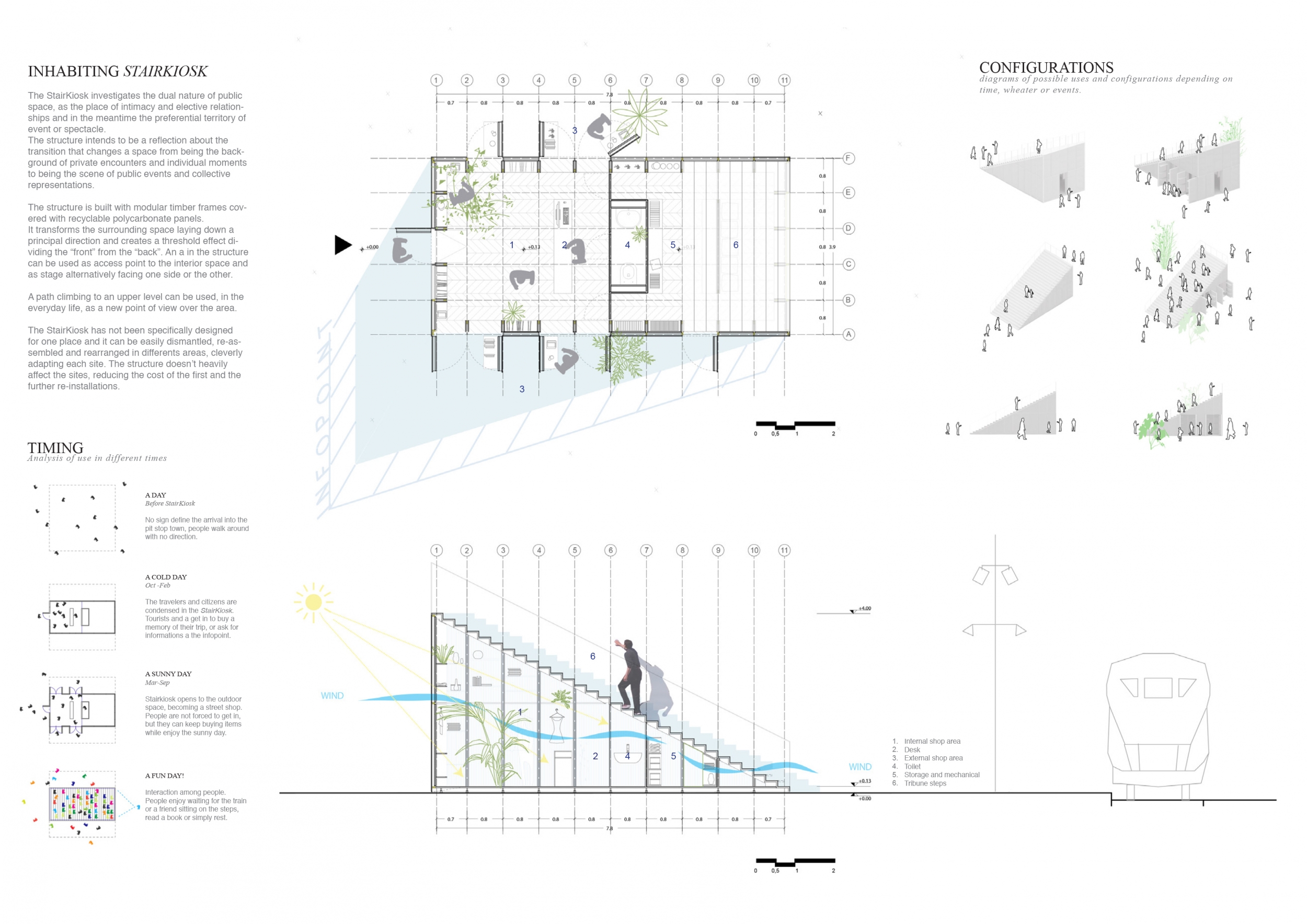 Architecture project // Transparent Facade with Oak Accents Creates a ...
