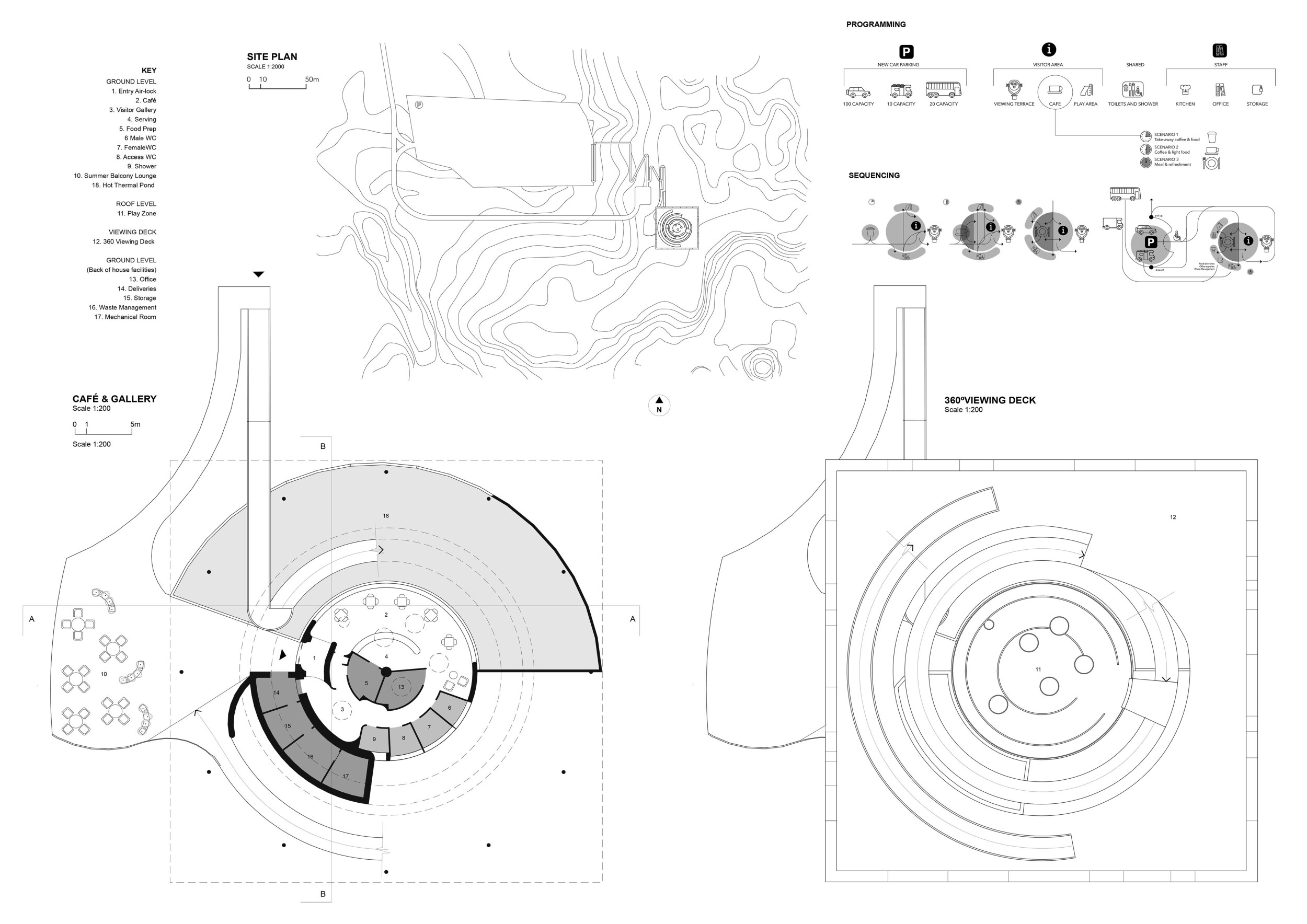 Tectonic Ramps Architecture project // Spiral Ramp Offering Tectonic Views of Volcanic ...