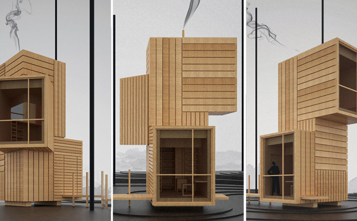 Silent 
Meditation 
Forest Cabins