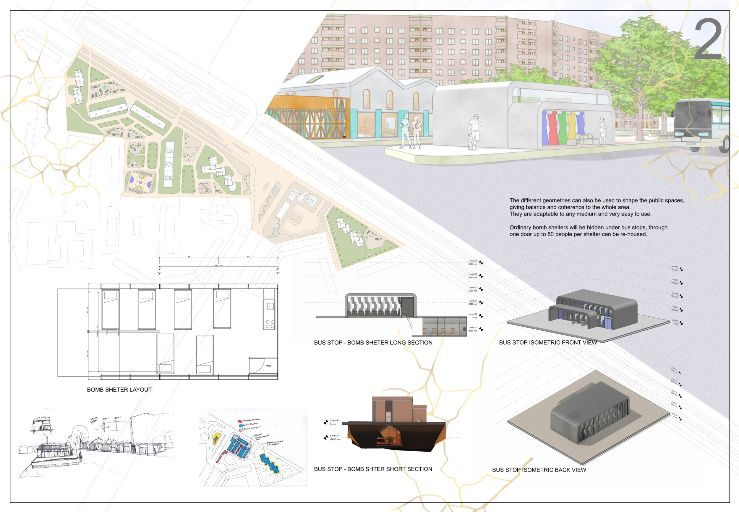 Protective Design Structure Architecture project // Vertical Gardens and Protective Fabrics in ...
