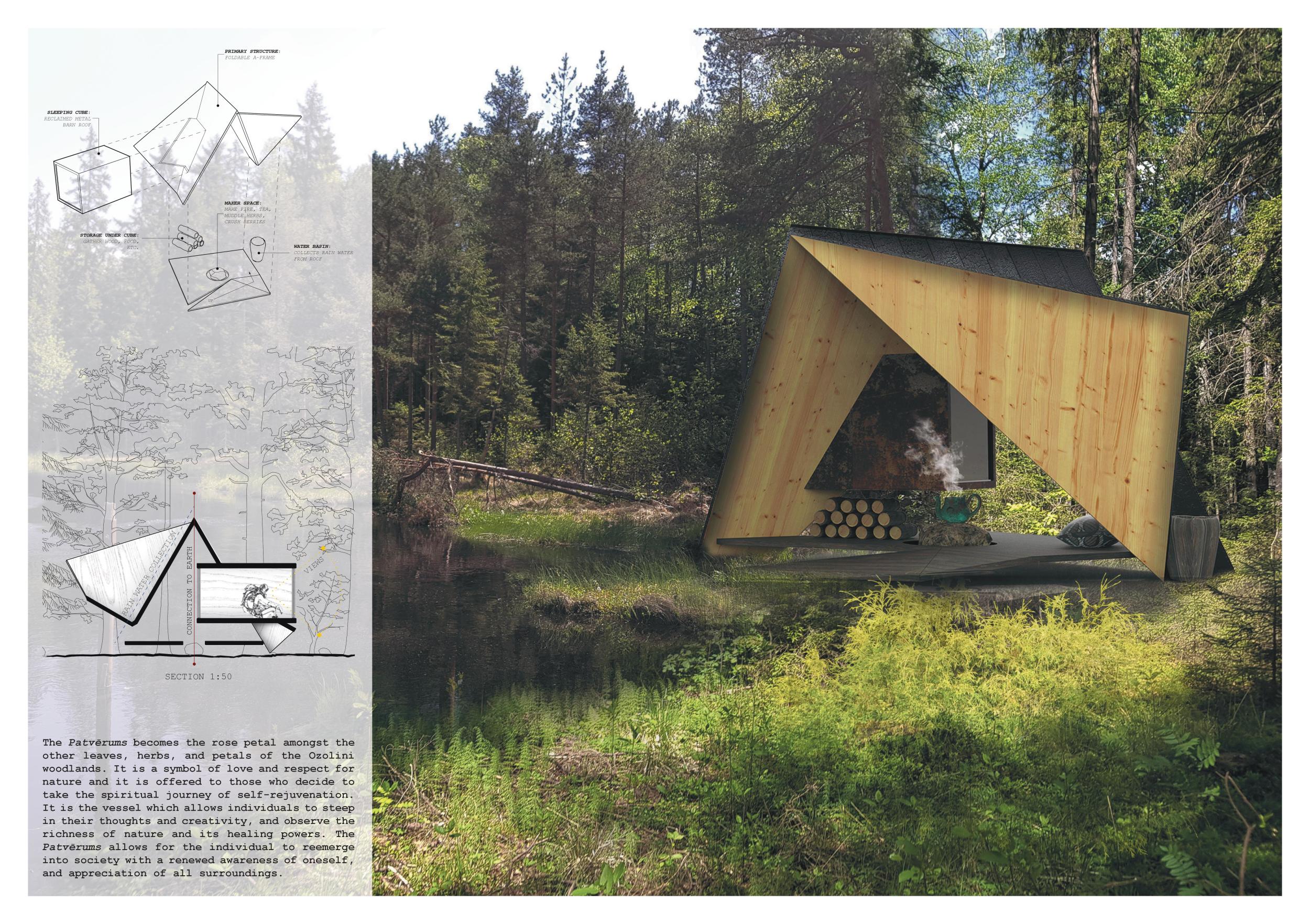 Architecture project // Charred Wood and Norway Spruce Create Tranquil ...