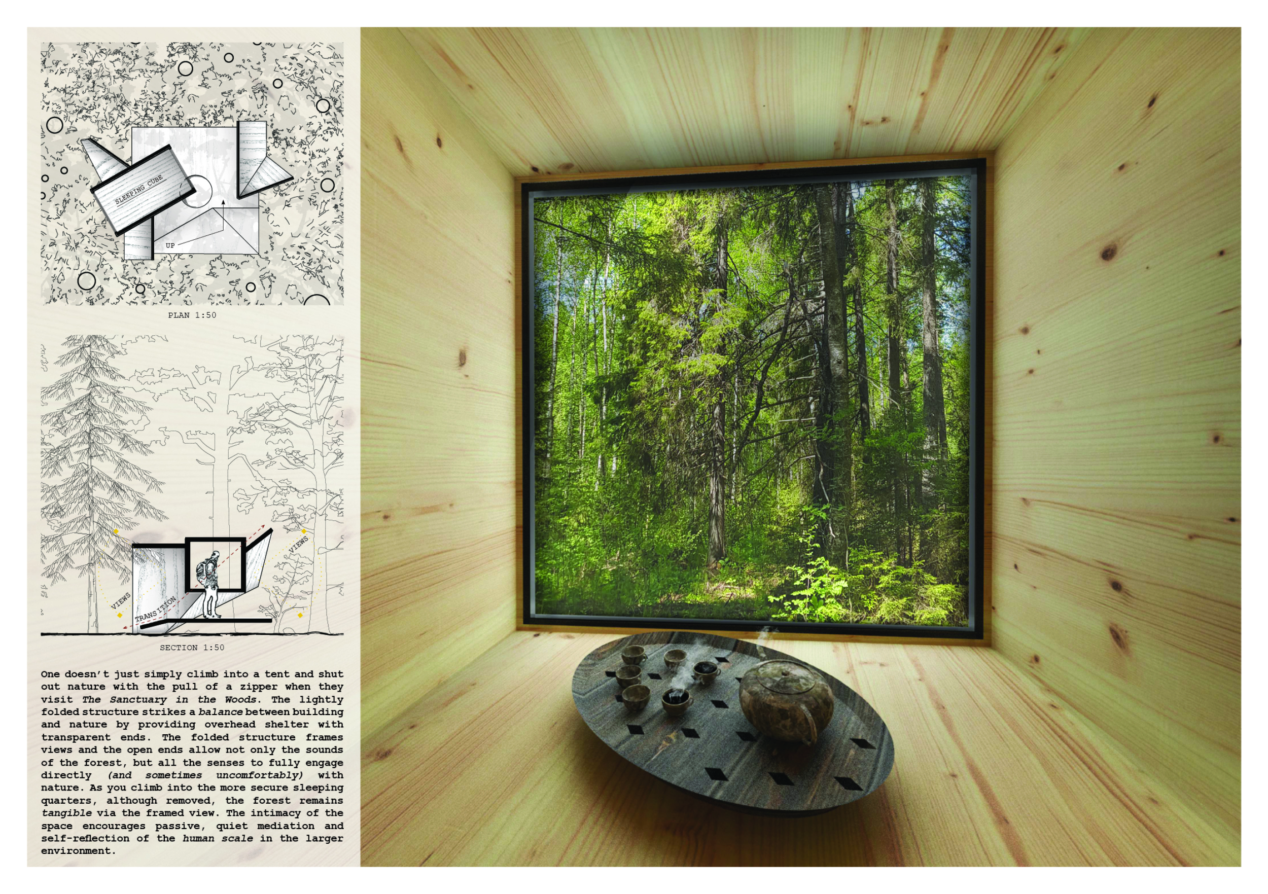 Architecture project // Charred Wood and Norway Spruce Create Tranquil ...