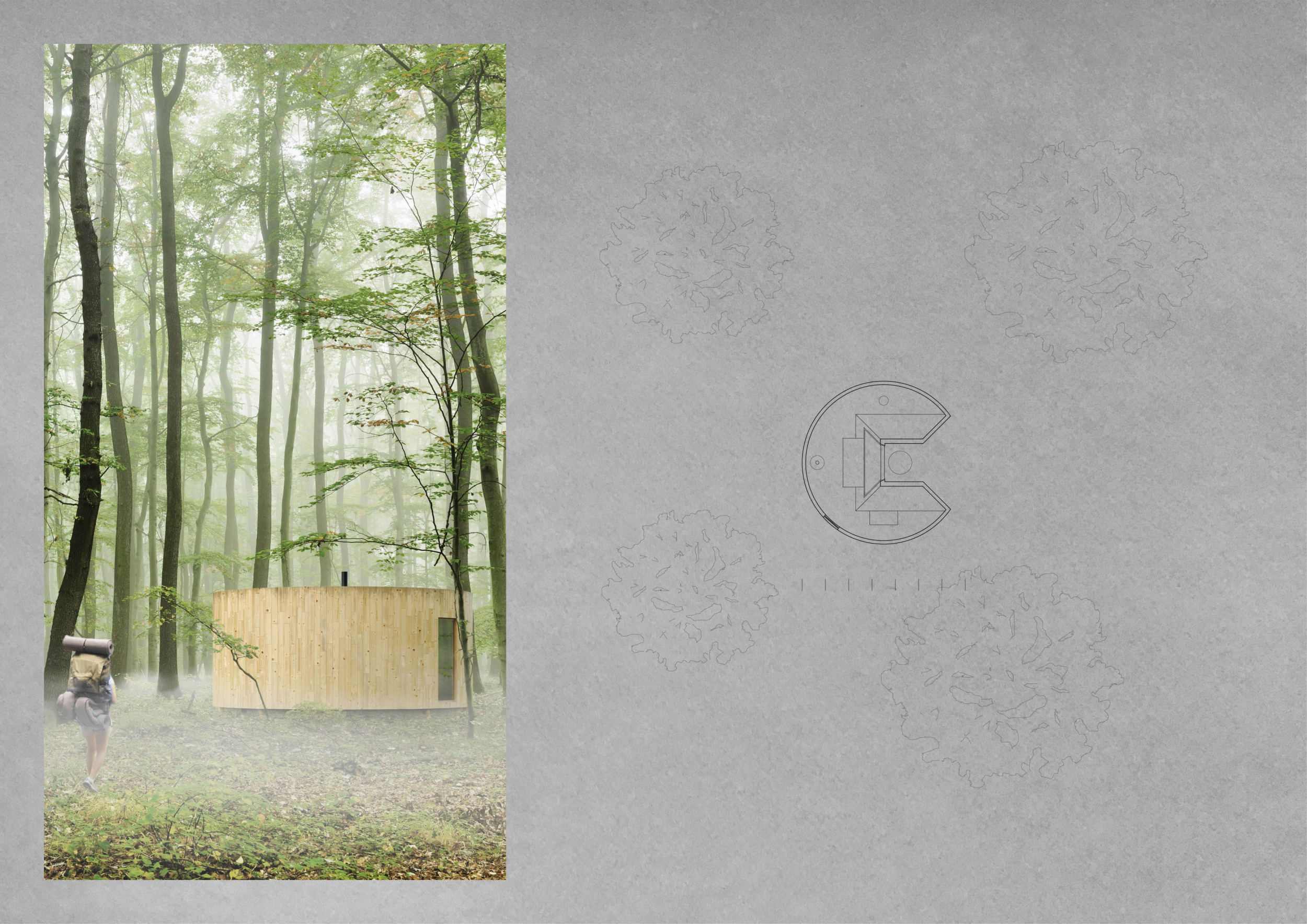 Architecture project // Nature-Inspired Design with Human-Made Features ...